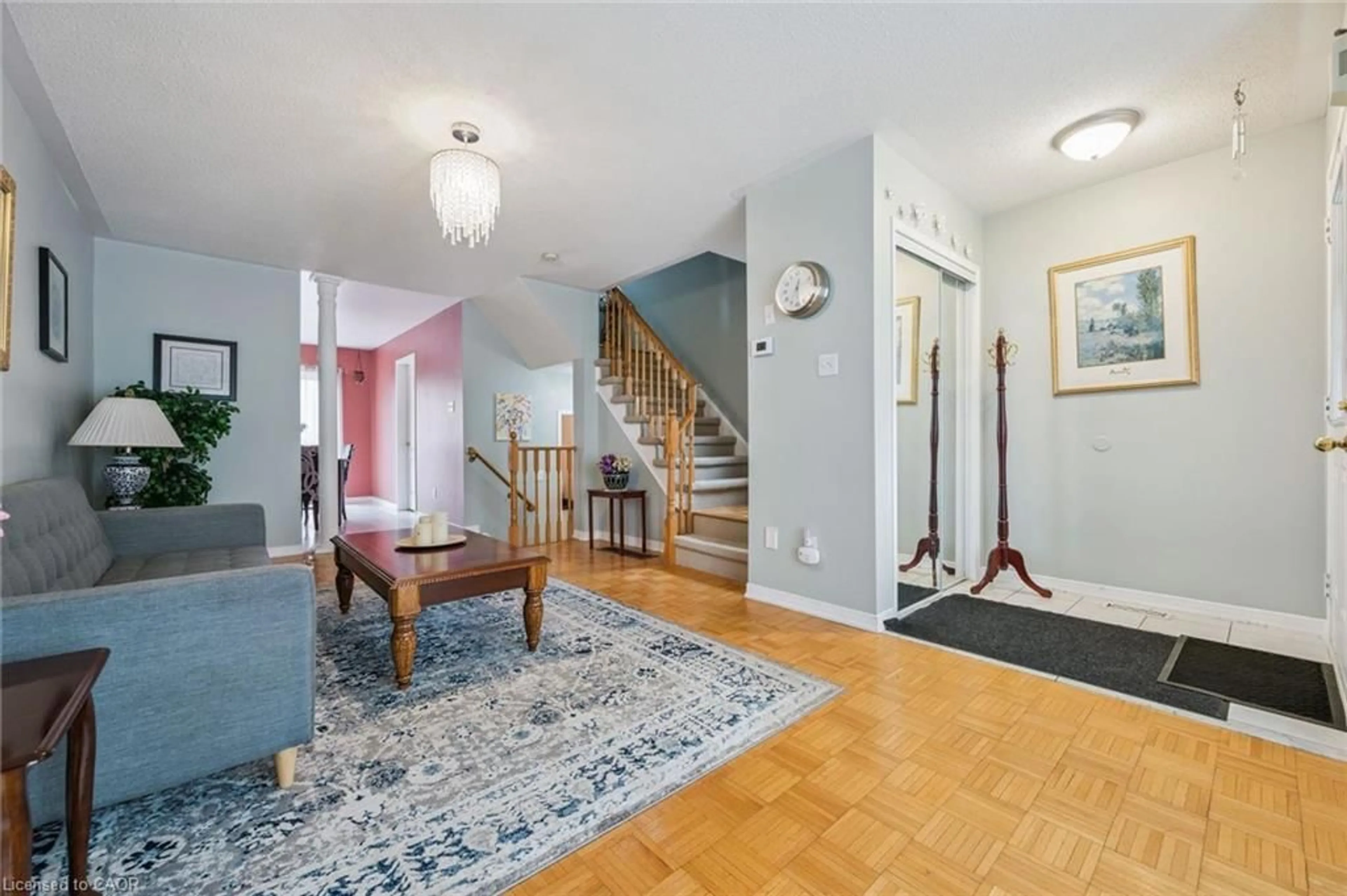 Indoor entryway for 22 Zebra Trail, Brampton Ontario L6R 2J2