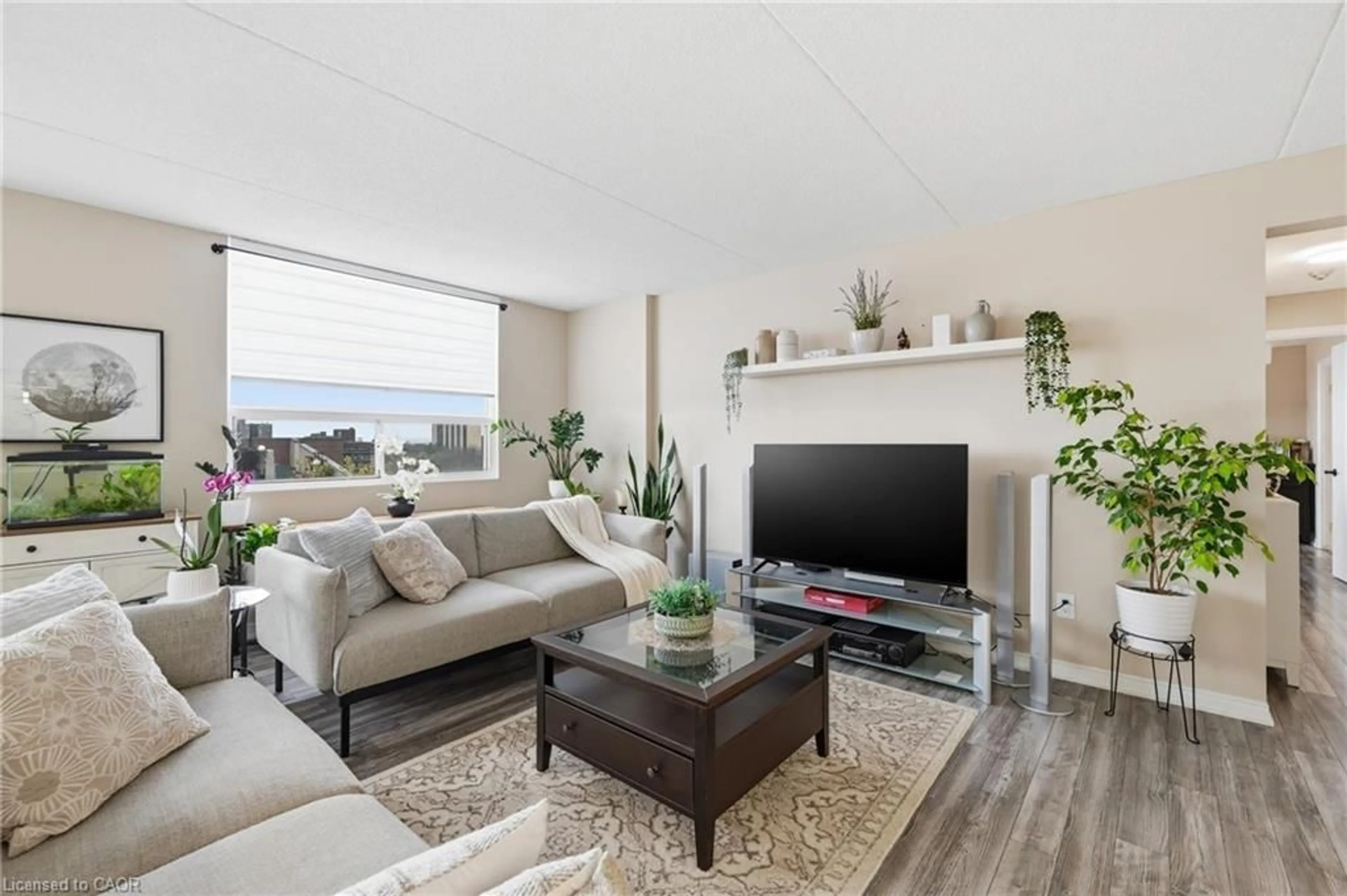 Living room with furniture, unknown for 99 Donn Ave #704, Stoney Creek Ontario L8G 5B2