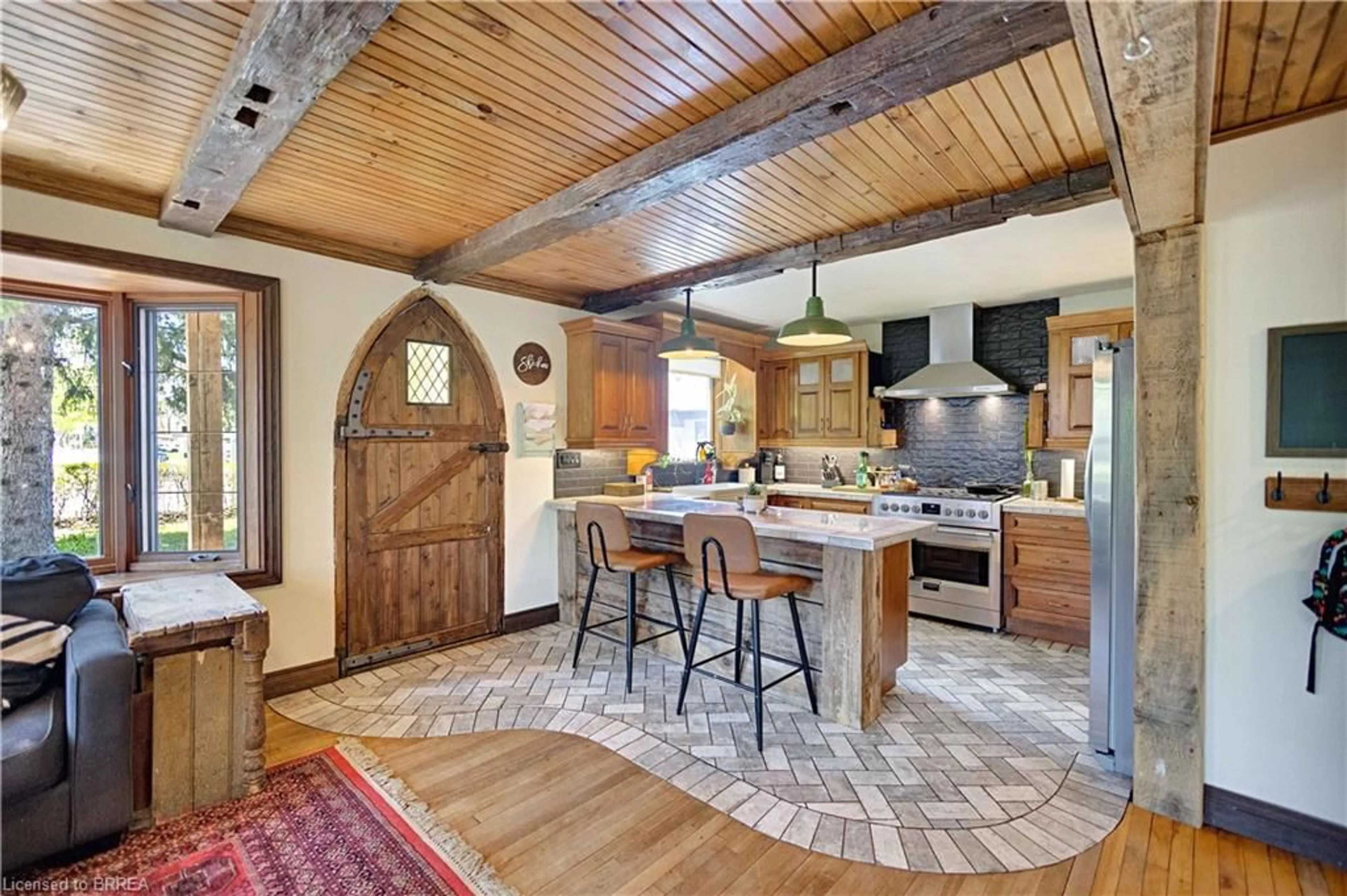 Rustic kitchen, unknown for 6 Churchill Dr, Paris Ontario N3L 1J1