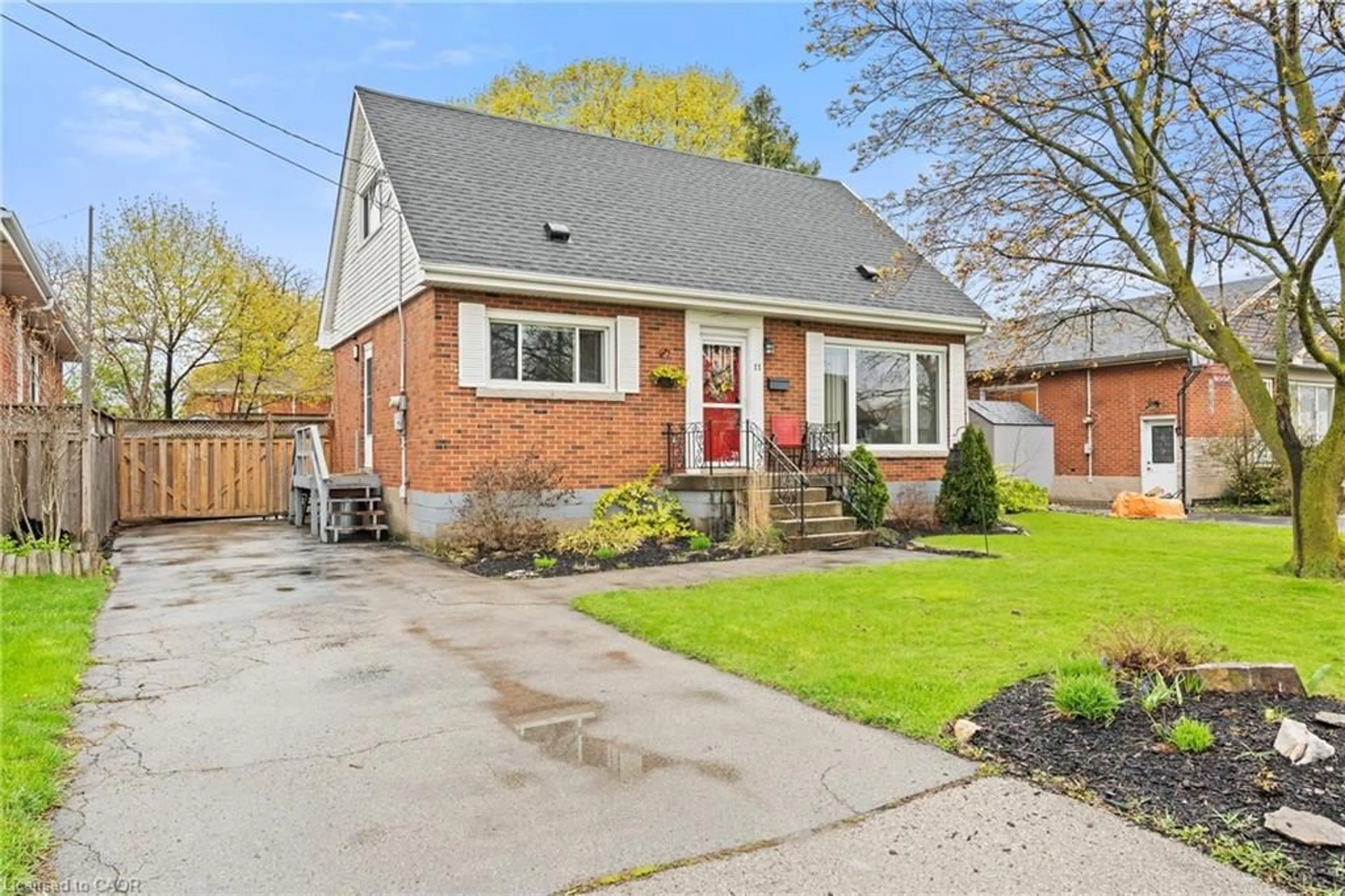 Home with brick exterior material, street for 11 Ferrara St, Hamilton Ontario L8T 4C1