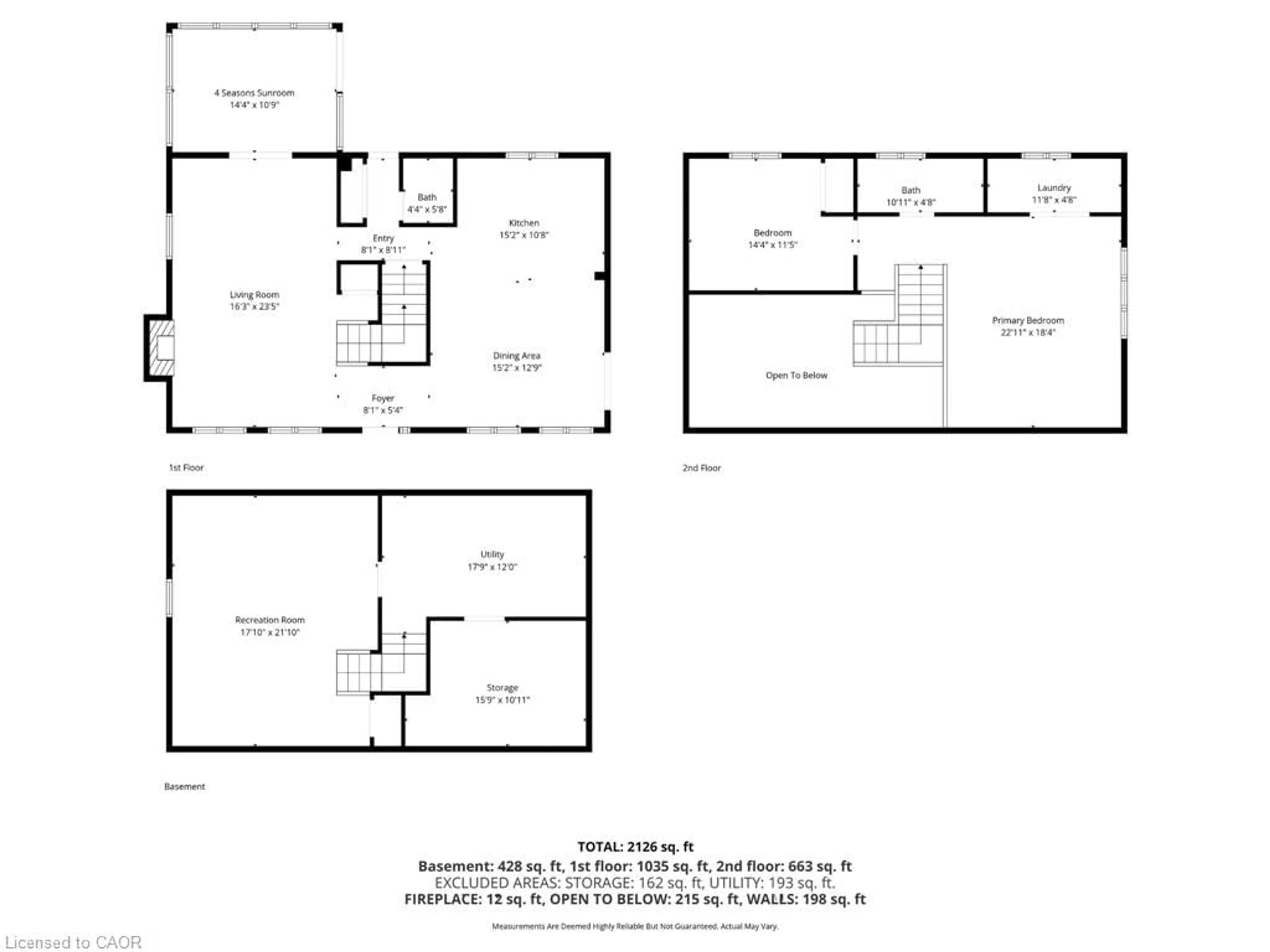 Floor plan for 773 Rest Acres Rd, Brantford Ontario N3T 0M9