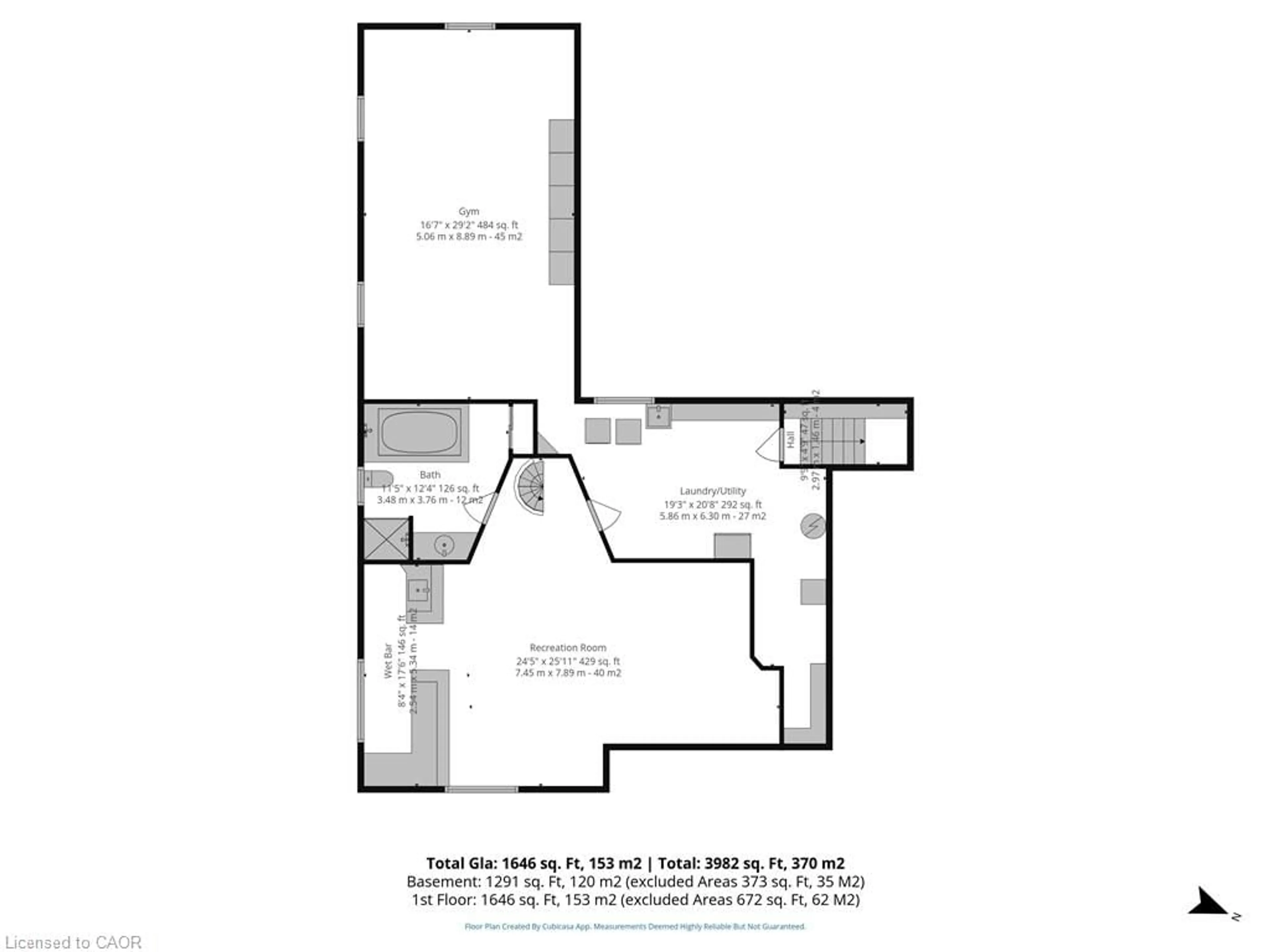 Floor plan for 15 Ryerse Cres, Port Dover Ontario N0A 1N6