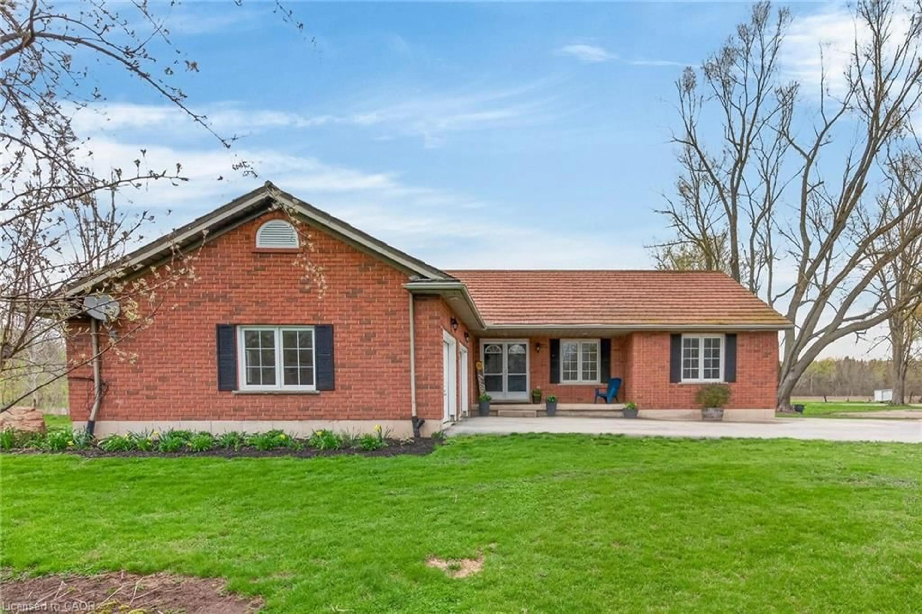 Home with brick exterior material, street for 8151 Highway 3, Dunnville Ontario N1A 2W4