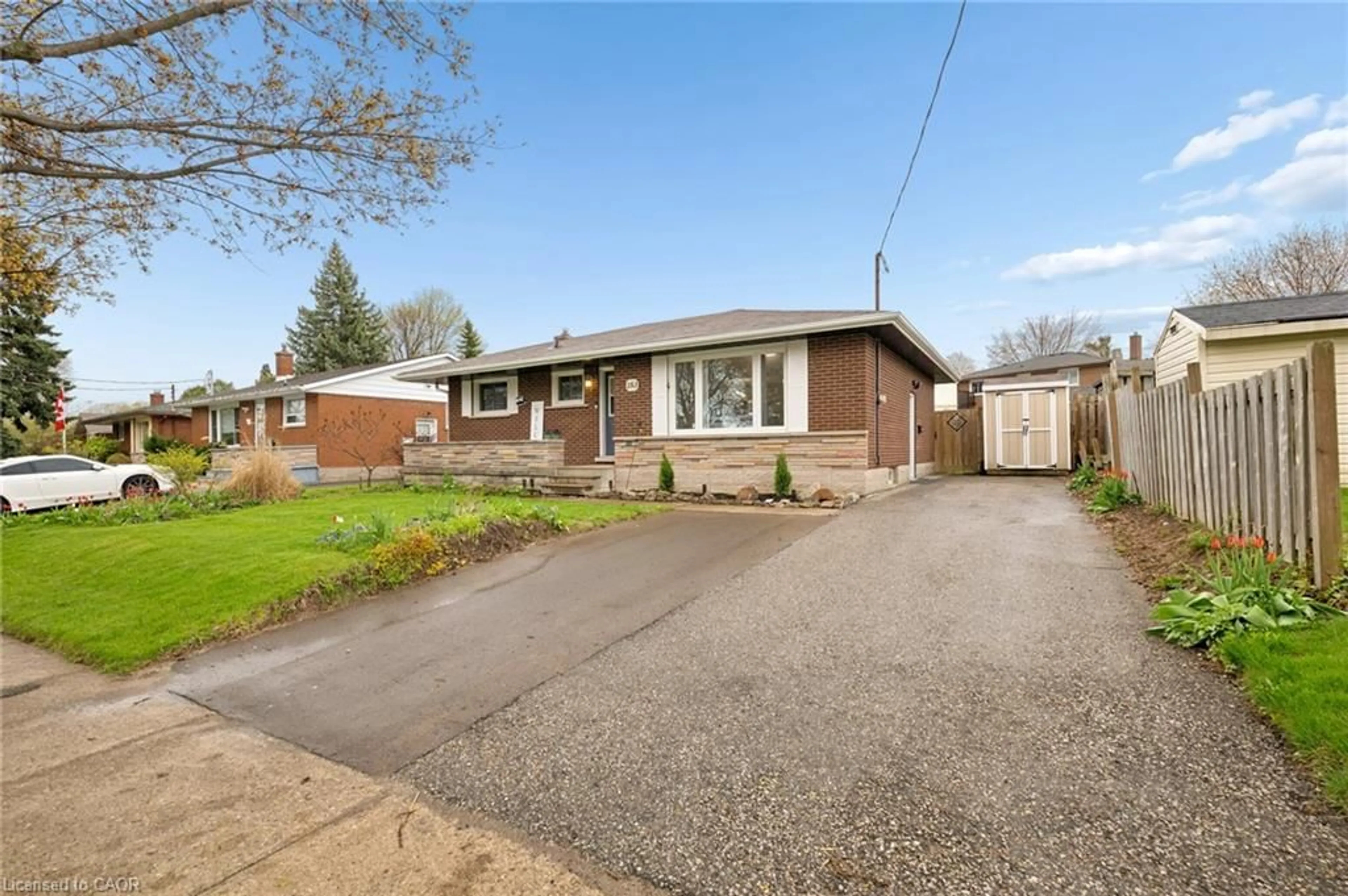 Home with brick exterior material, street for 183 Kipling Ave, Kitchener Ontario N2C 2B9