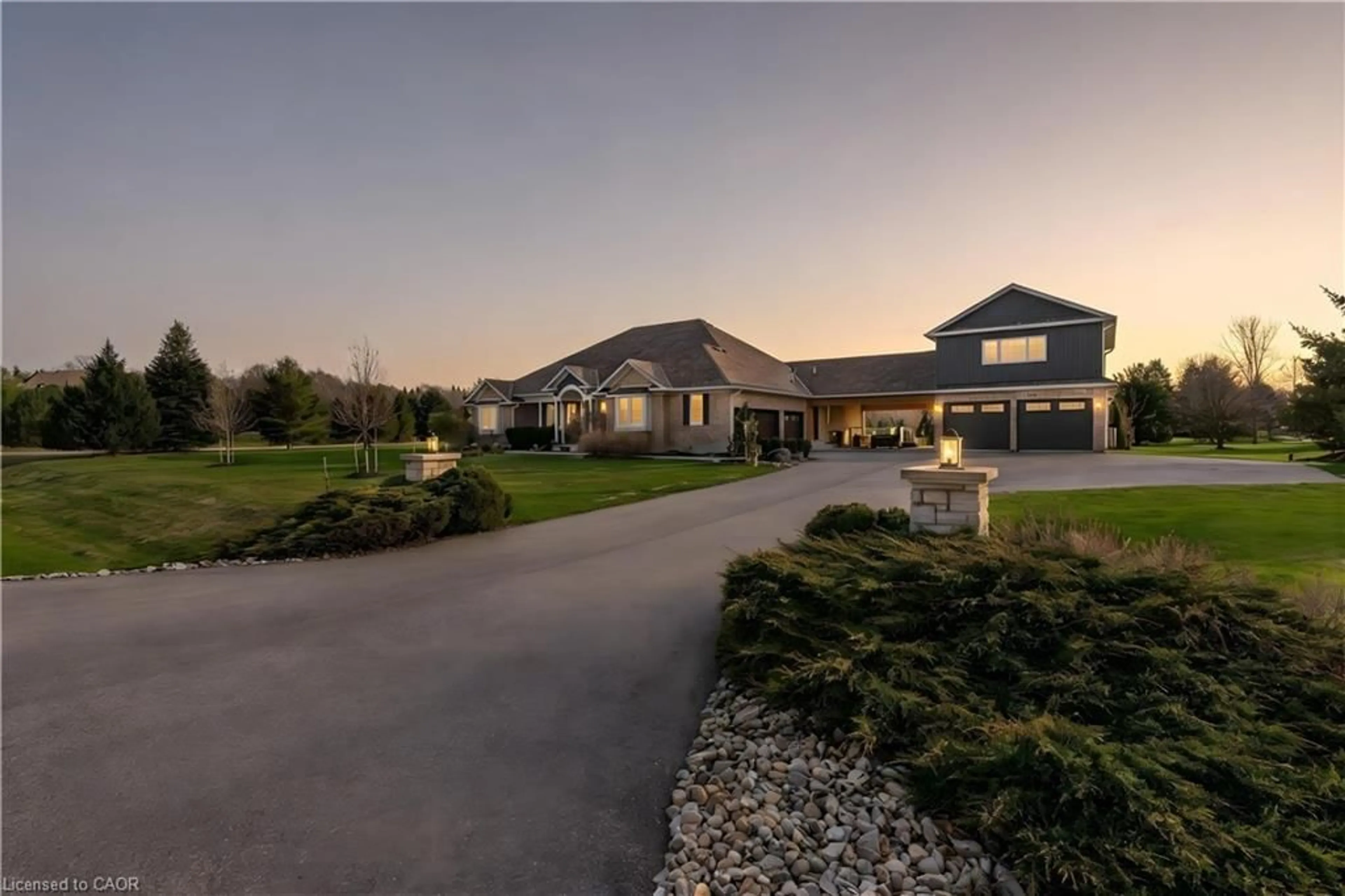 A pic from outside/outdoor area/front of a property/back of a property/a pic from drone, unknown for 2 Cloverlea Cres, St. George Ontario N0E 1N0