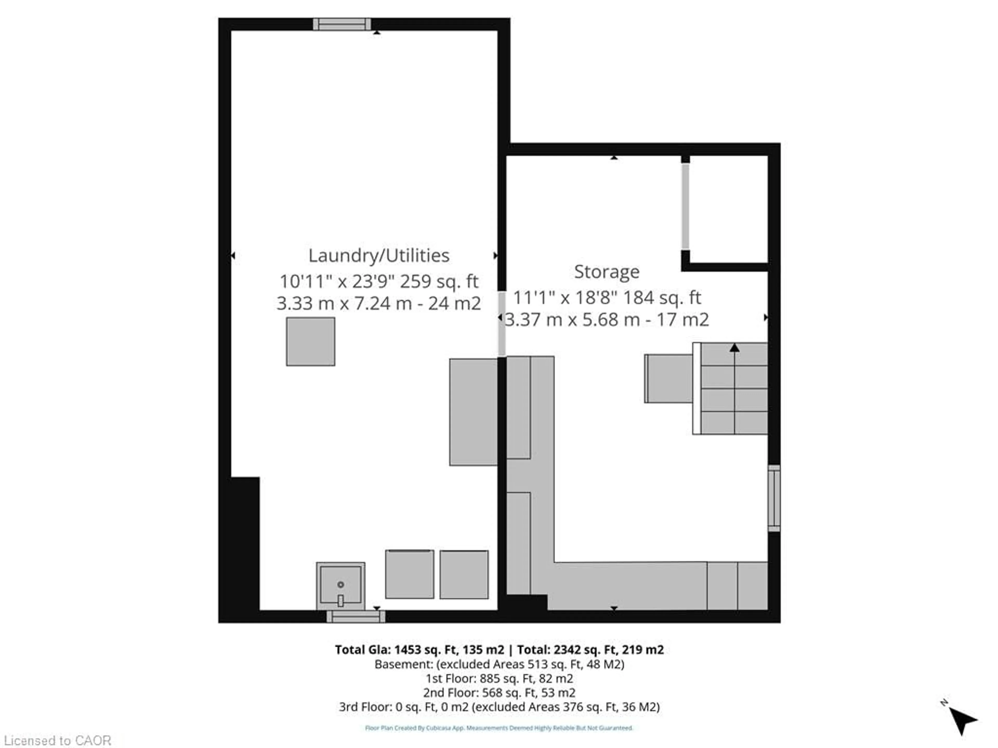 Floor plan for 124 First Ave, Port Dover Ontario N0A 1N0