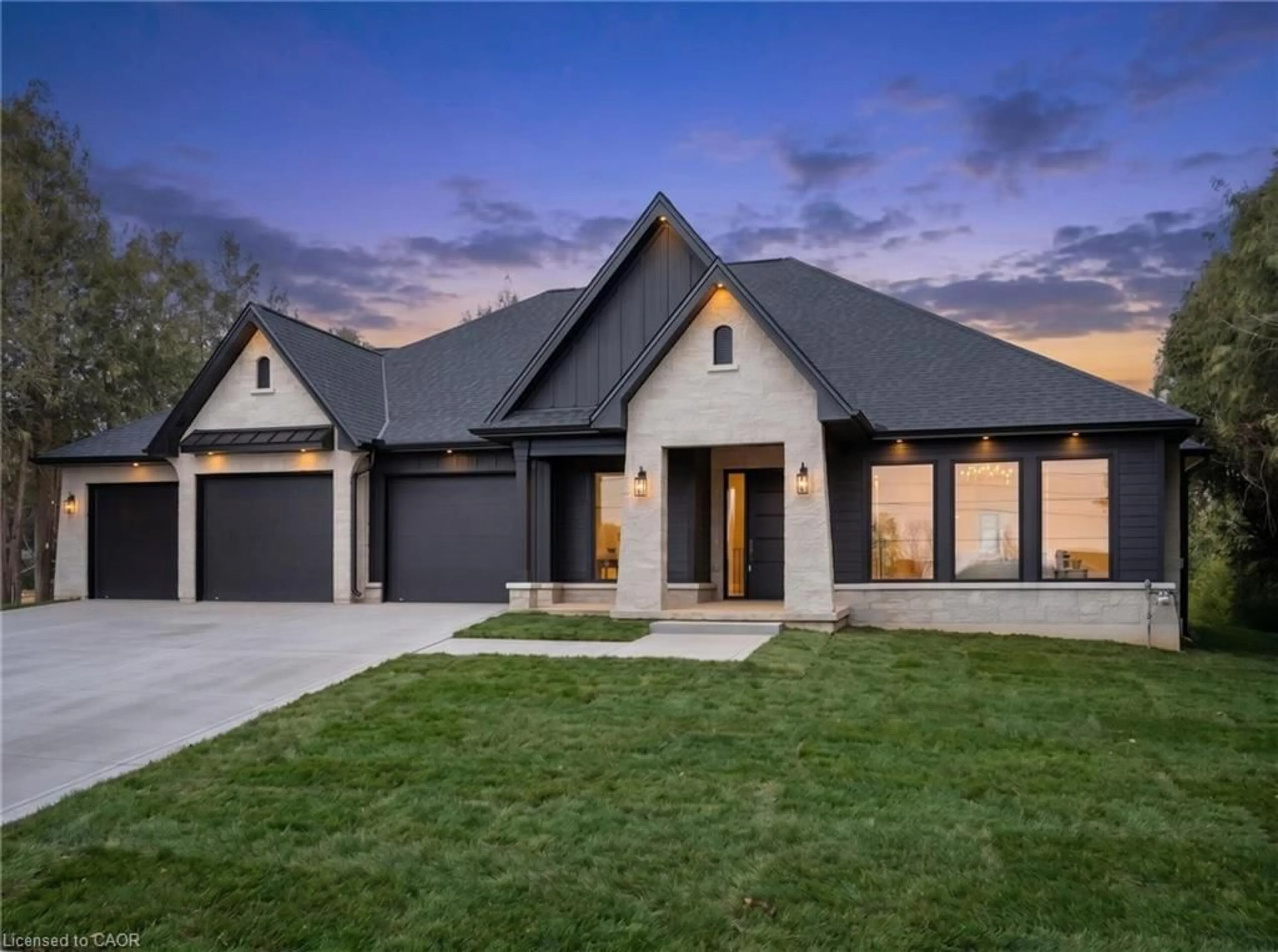 Home with brick exterior material, street for 11 Concession 13 Townsend, Norfolk County Ontario N3Y 4K3
