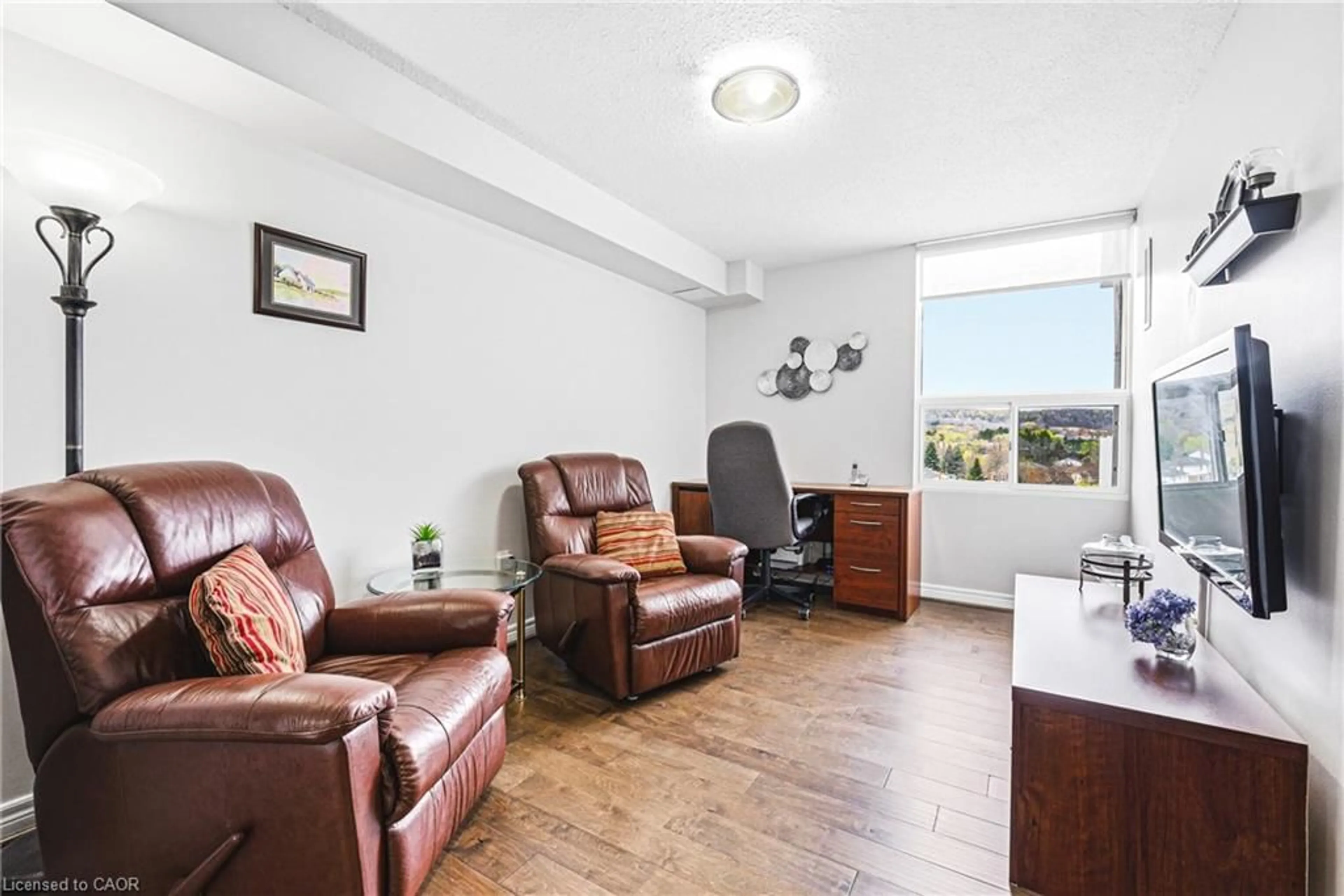 Living room with furniture, unknown for 2055 Upper Middle Rd #901, Burlington Ontario L7P 3P4
