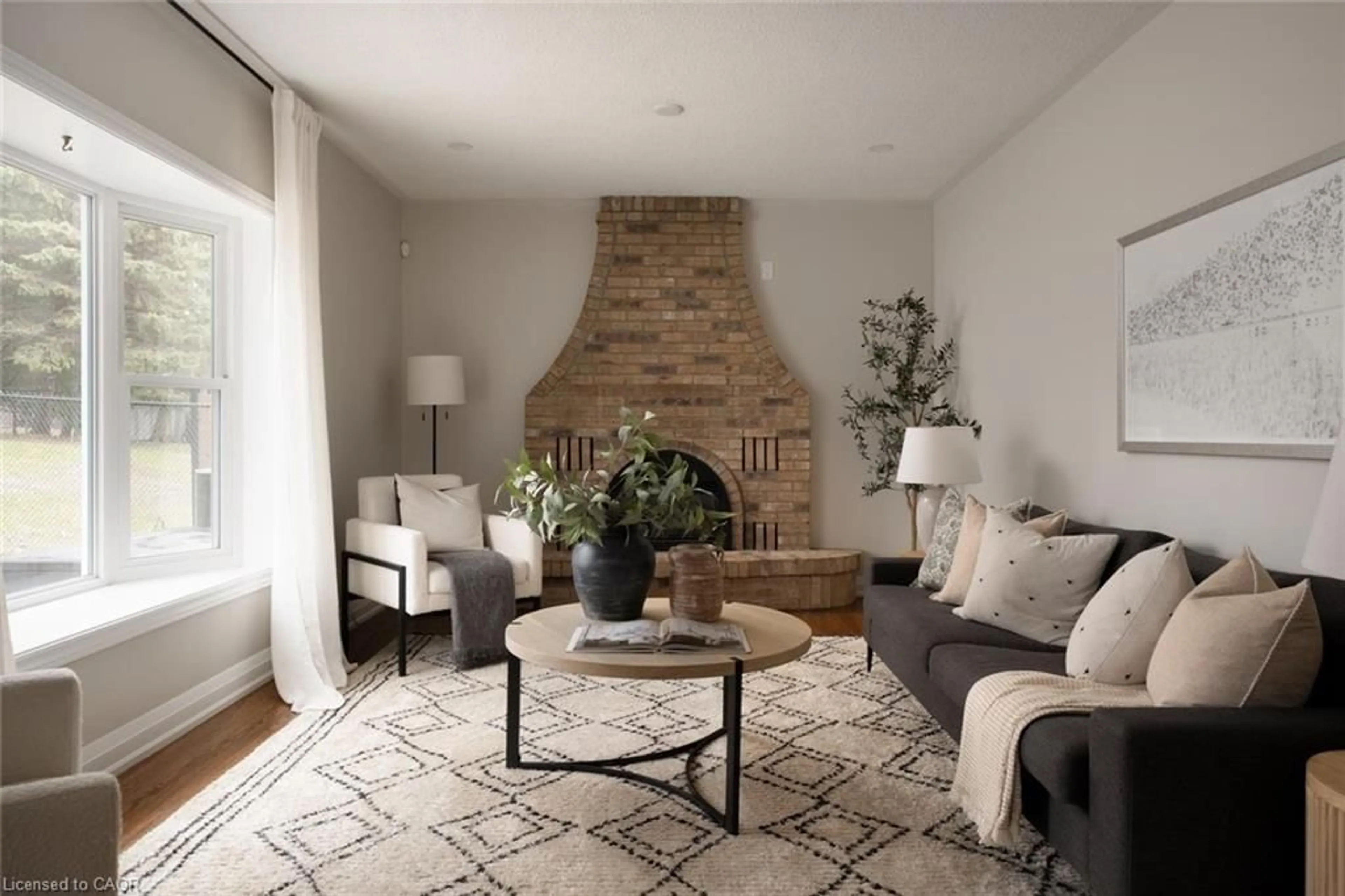 Living room with furniture, unknown for 27 Millbridge Cres, Pelham Ontario L0S 1E1