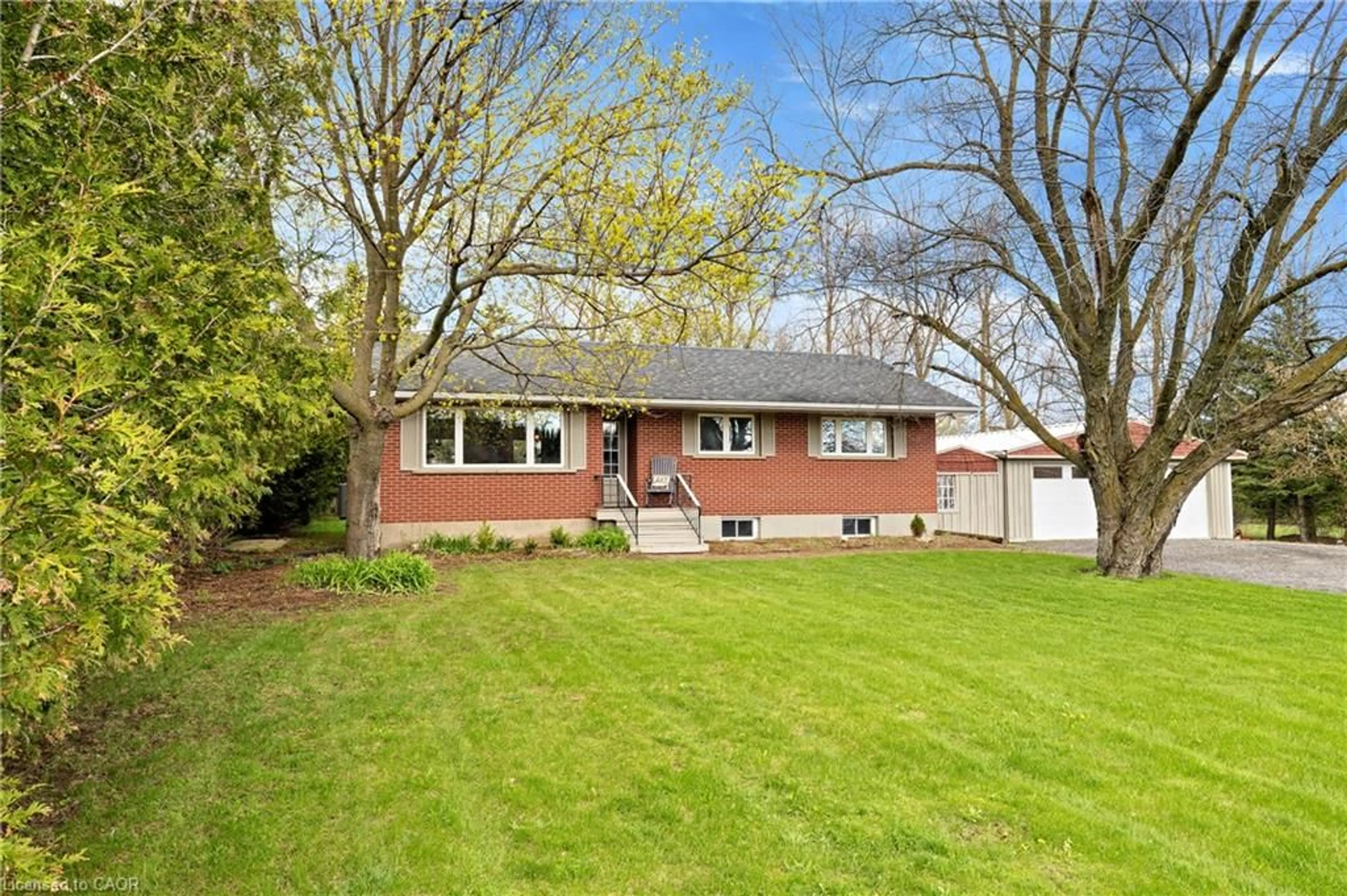 Home with brick exterior material, street for 5373 Wellington Rd 29, Guelph/Eramosa Ontario N0B 2K0