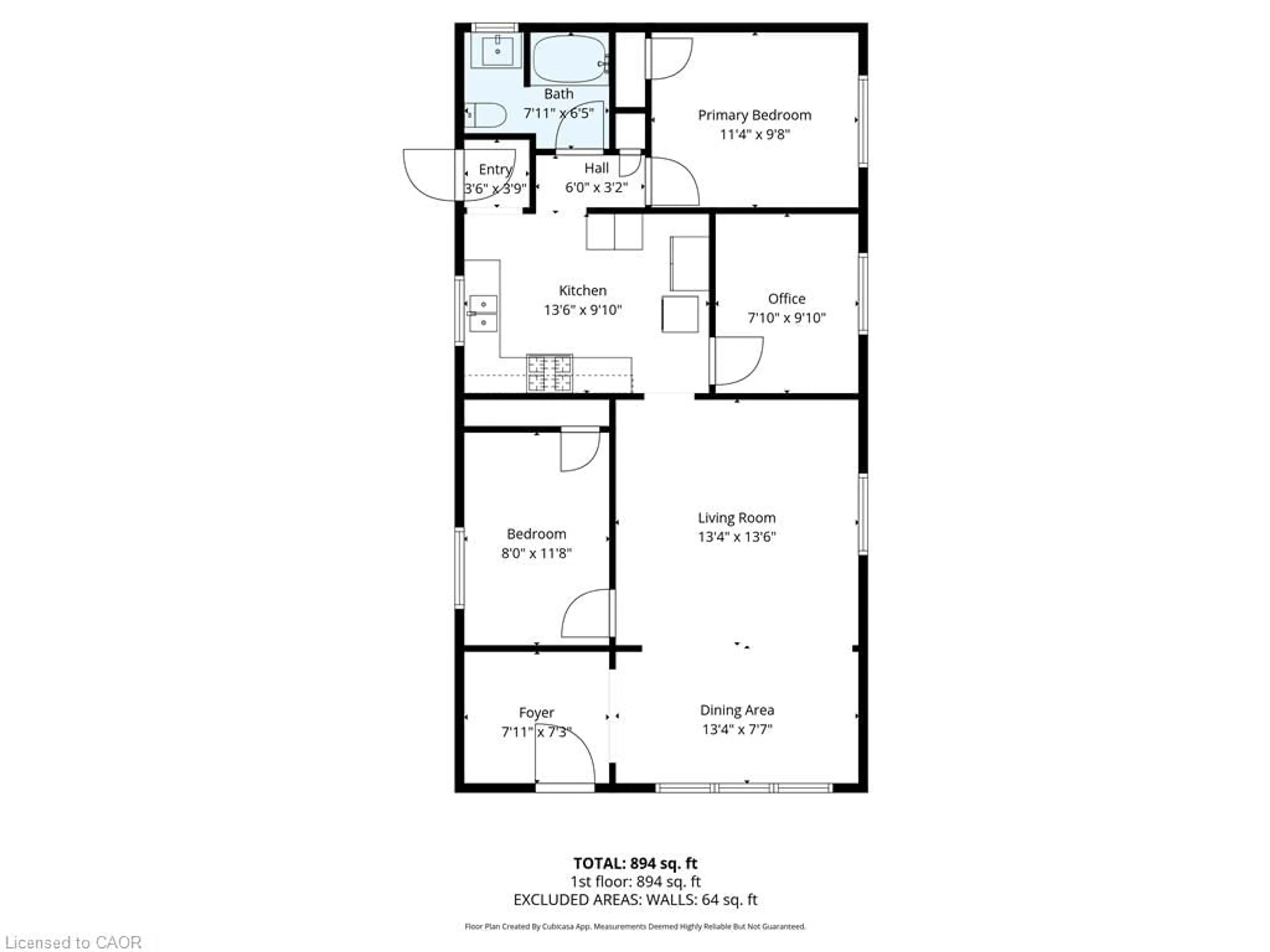 Floor plan for 2 Fagan St, Haldimand Ontario N0A 1L0