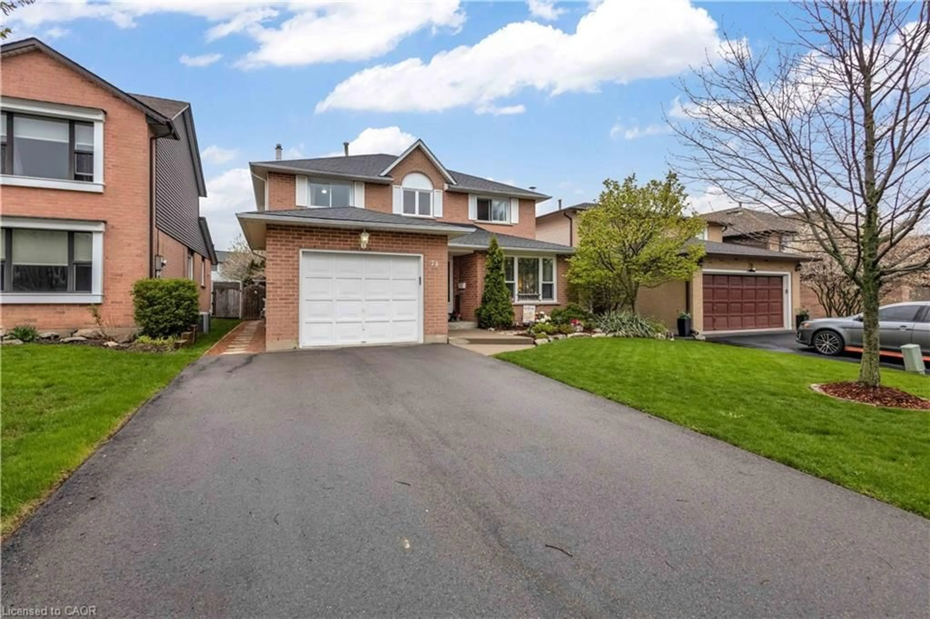Home with brick exterior material, street for 74 Josephine Dr, Hamilton Ontario L9B 2B7