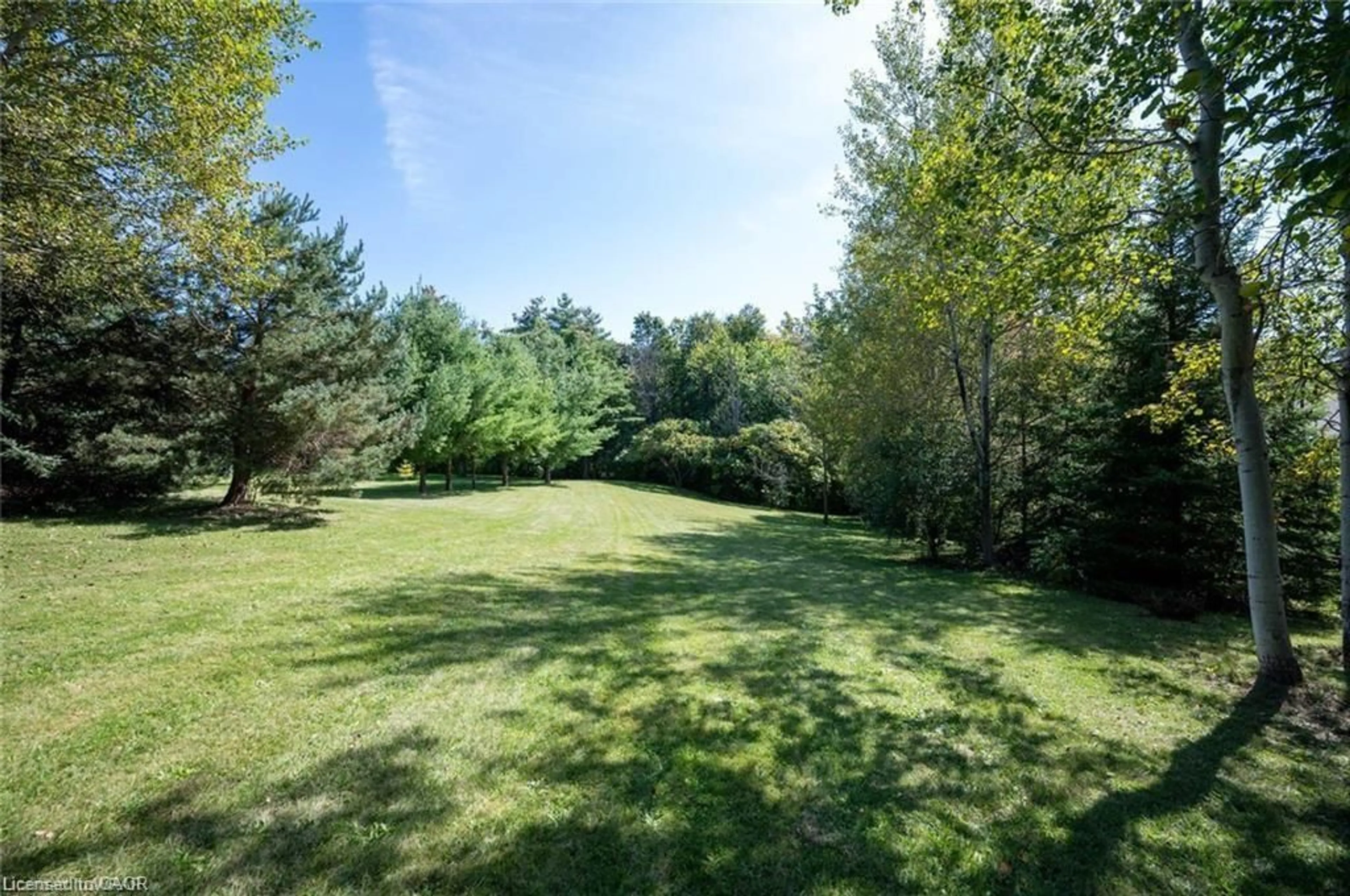 A pic from outside/outdoor area/front of a property/back of a property/a pic from drone, forest/trees view for 7537 Wellington Rd 36, Puslinch Ontario N0B 2J0
