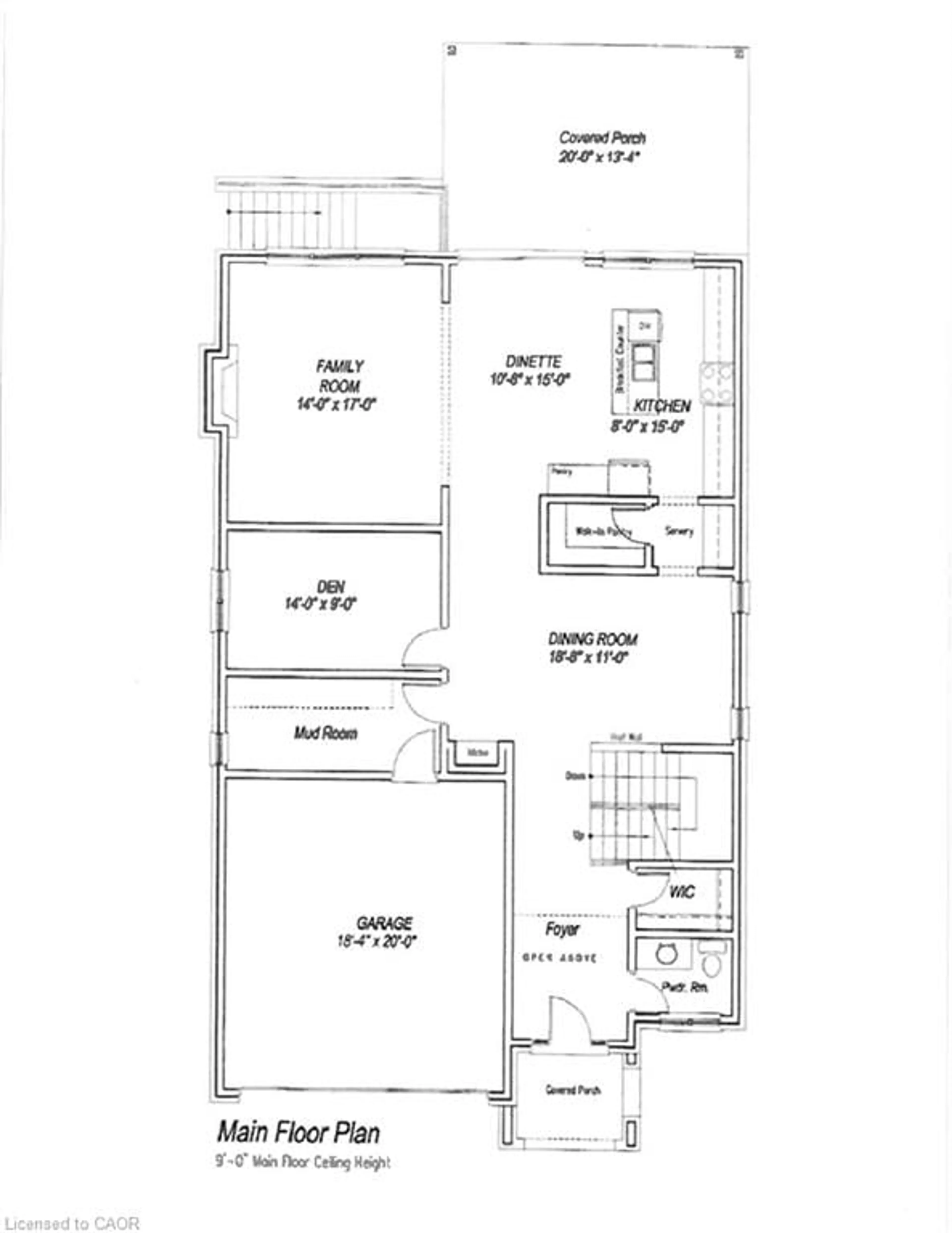 Floor plan for 141 Margaret Ave, Stoney Creek Ontario L8J 3G7