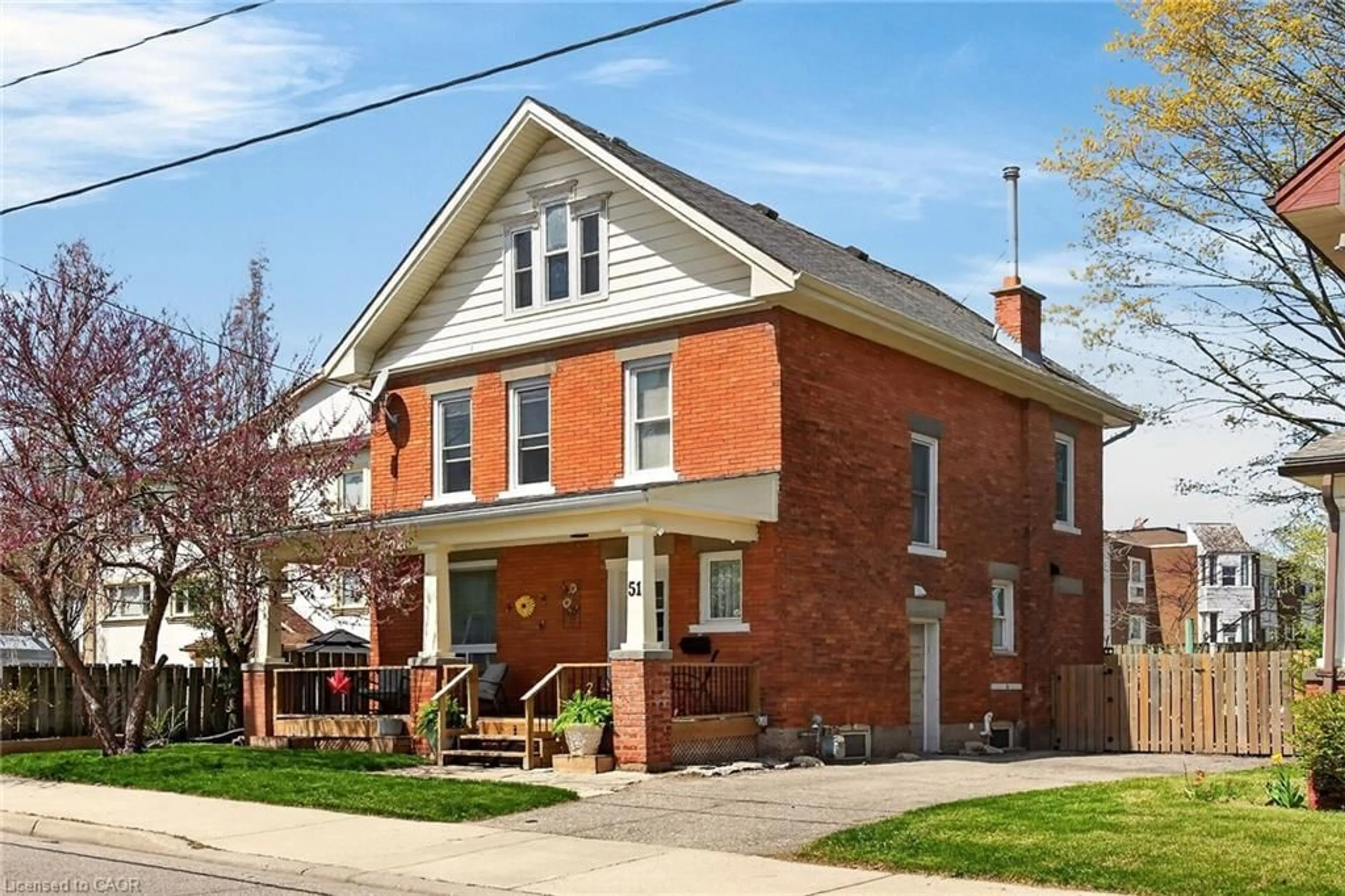 Home with brick exterior material, street for 51 Stanley St, Simcoe Ontario N3Y 1M3