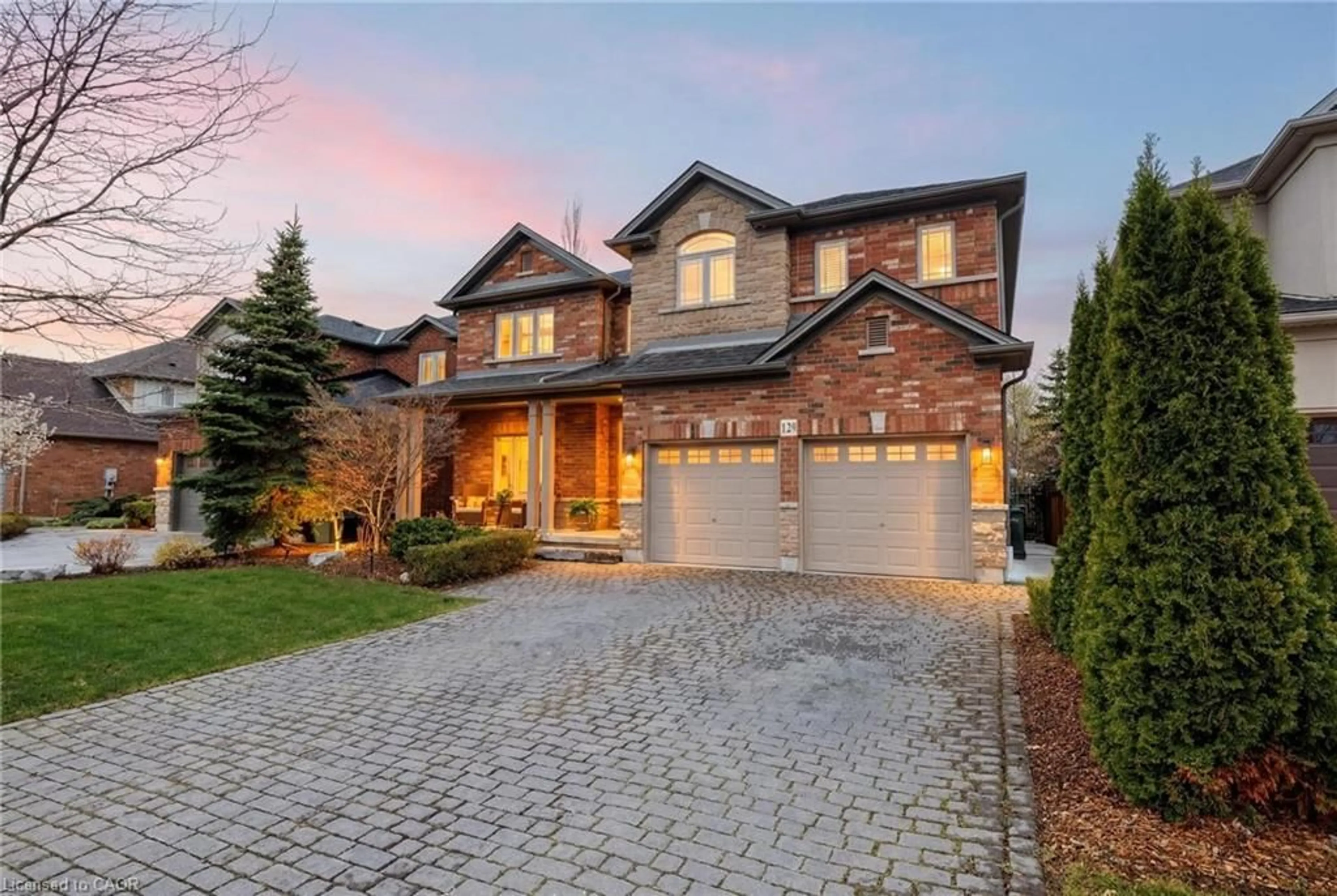 Home with brick exterior material, street for 129 Magnificent Way, Binbrook Ontario L0R 1C0