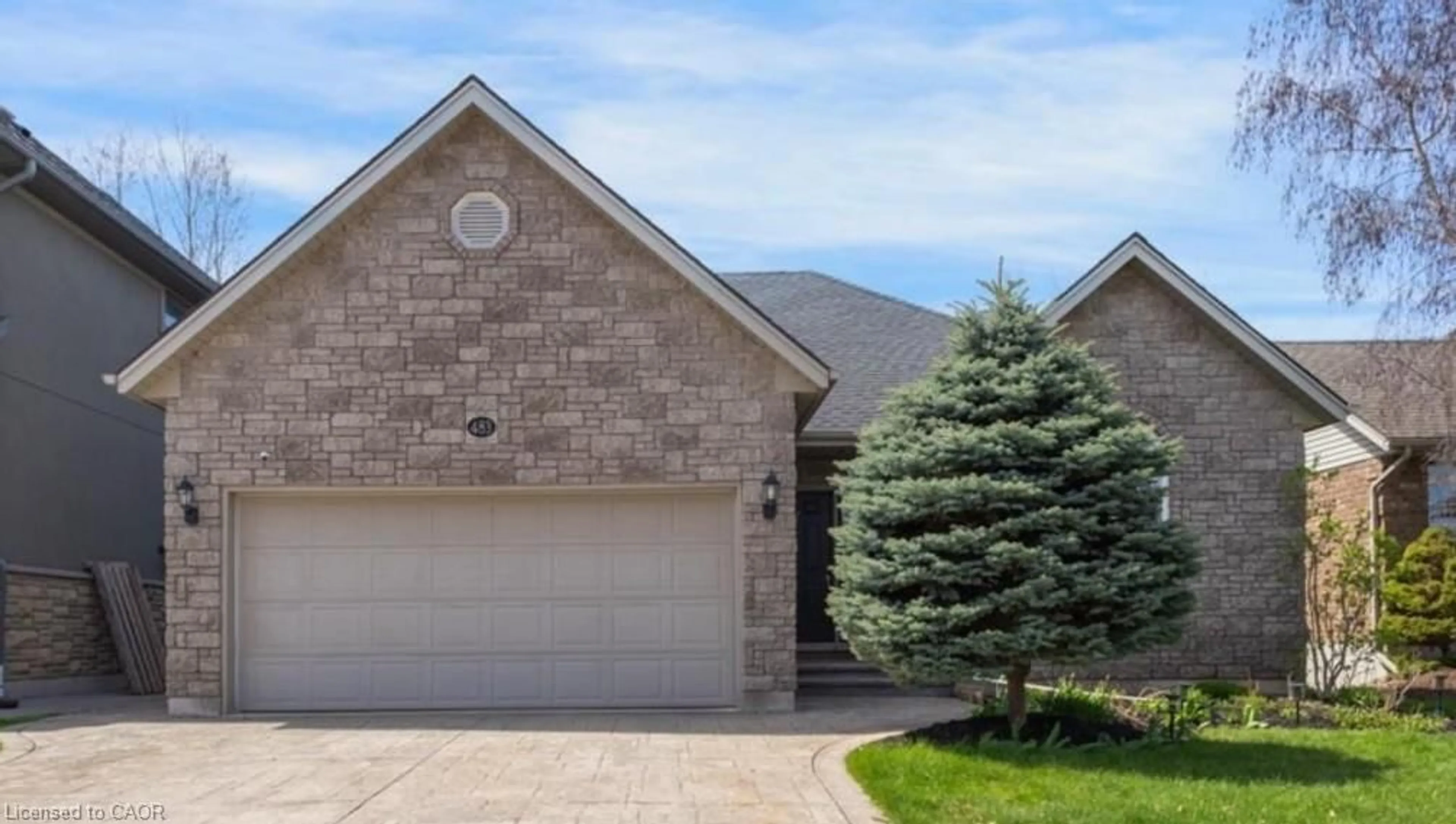Home with brick exterior material, street for 483 Parrott Pl, Woodstock Ontario N4T 1V8