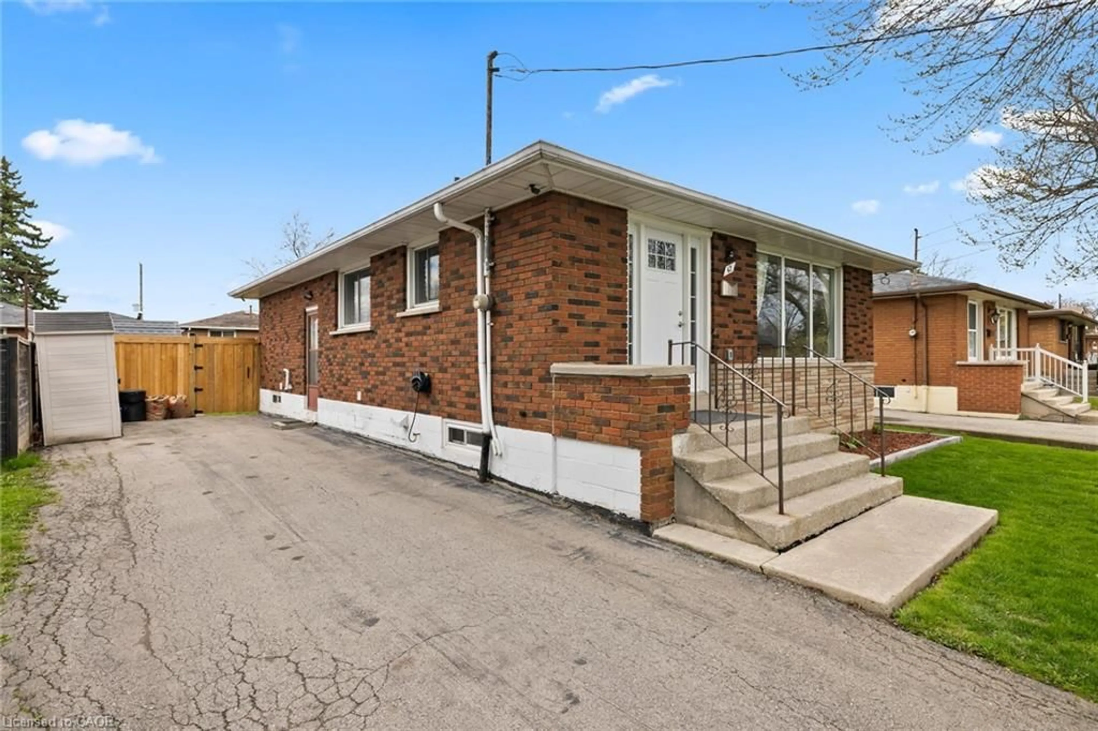 Home with brick exterior material, street for 42 Atwater Cres, Hamilton Ontario L9C 2E7