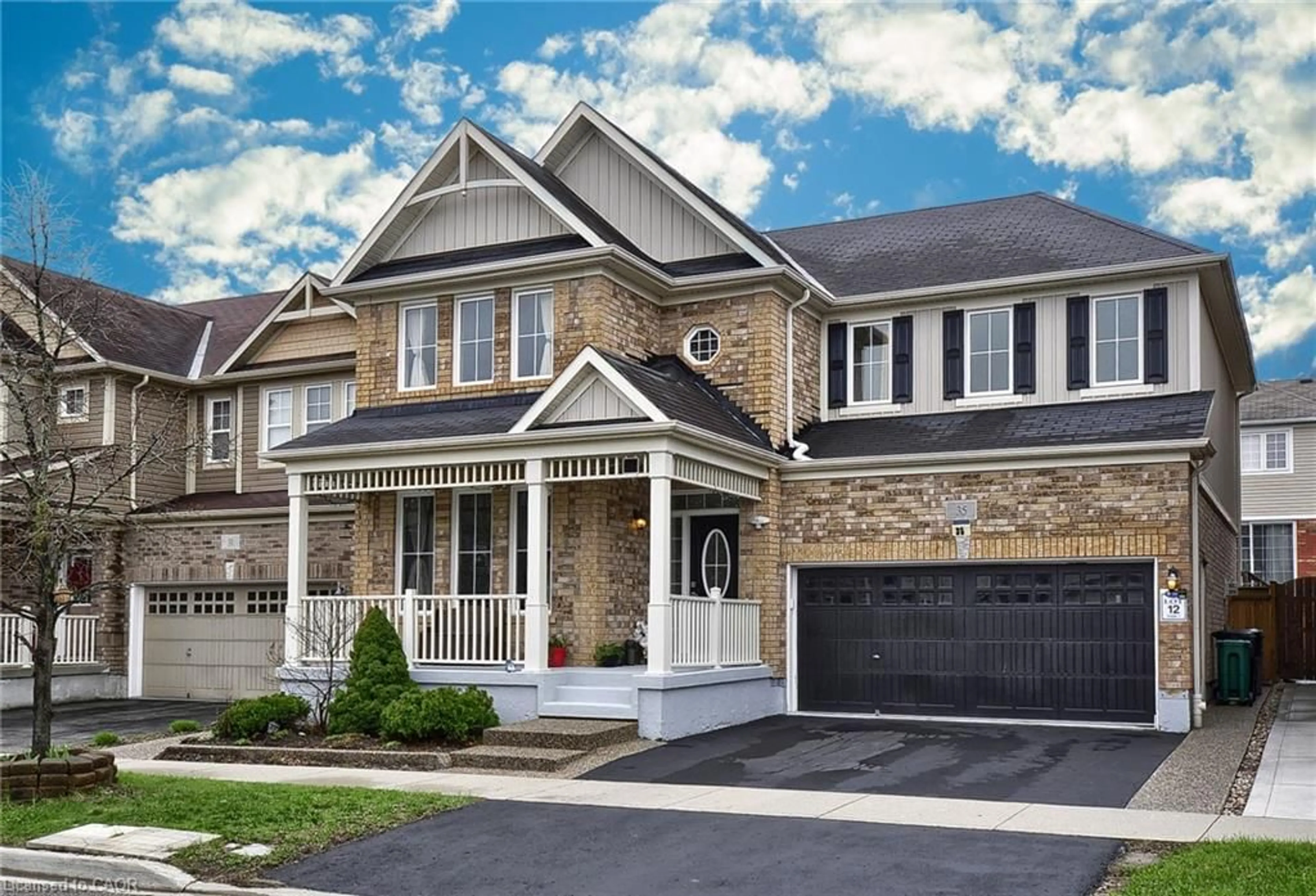 Home with brick exterior material, street for 35 Dalton Dr, Cambridge Ontario N3C 0E7