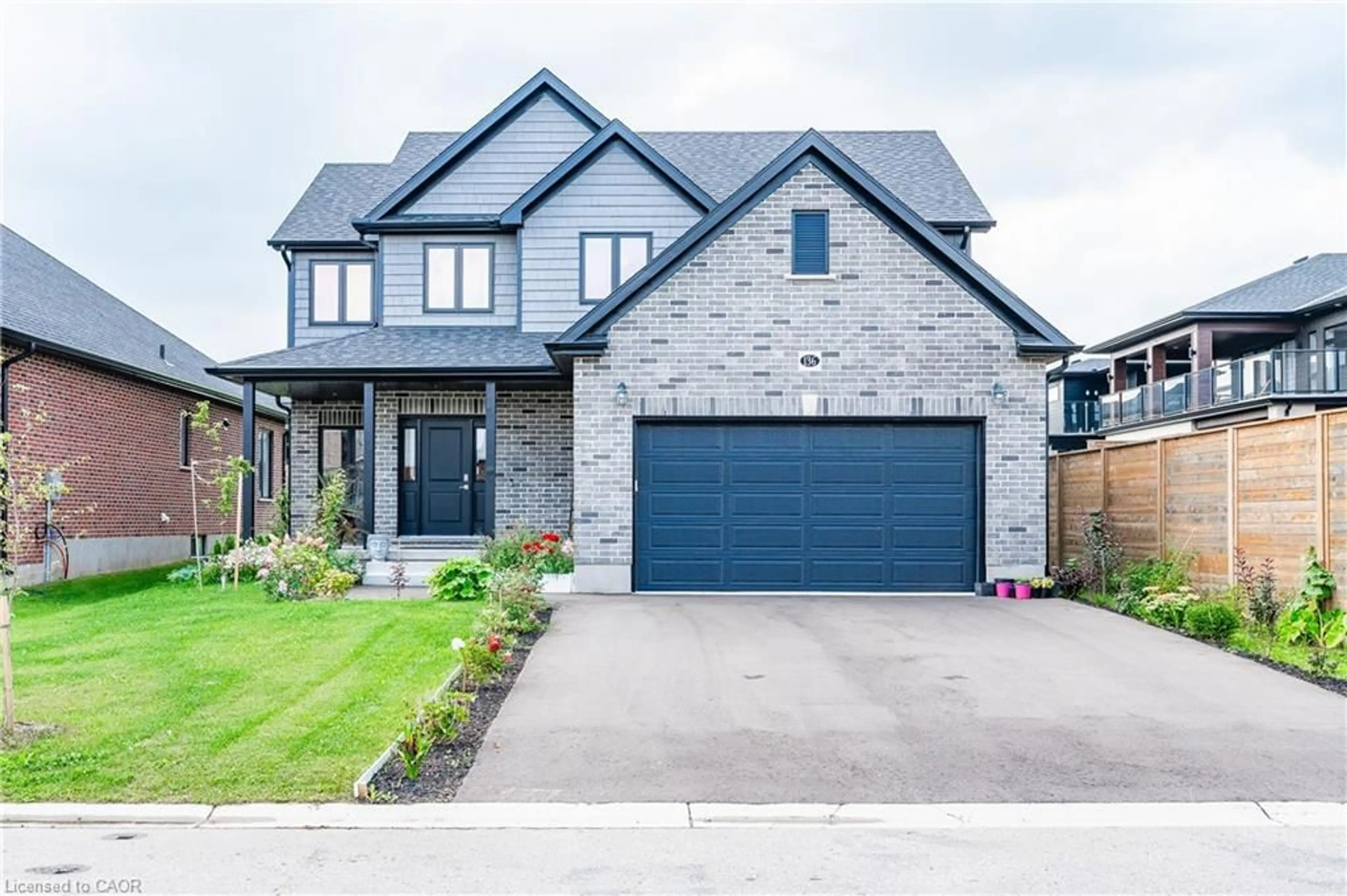 Home with brick exterior material, street for 136 Village Rd, Wellesley Ontario N0B 2T0