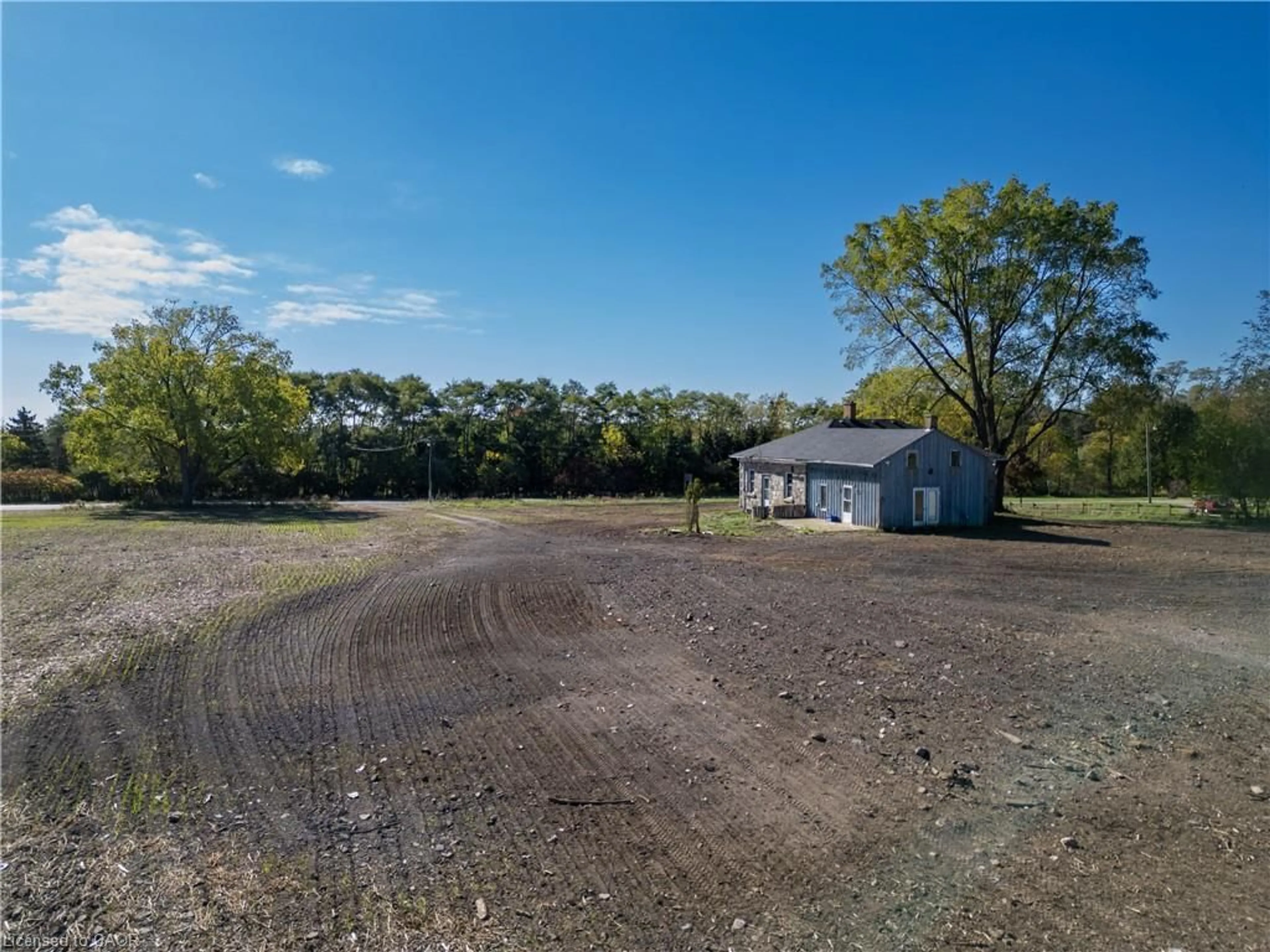 A pic from outside/outdoor area/front of a property/back of a property/a pic from drone, unknown for 343 Blue Lake Rd, St. George Ontario N0E 1N0