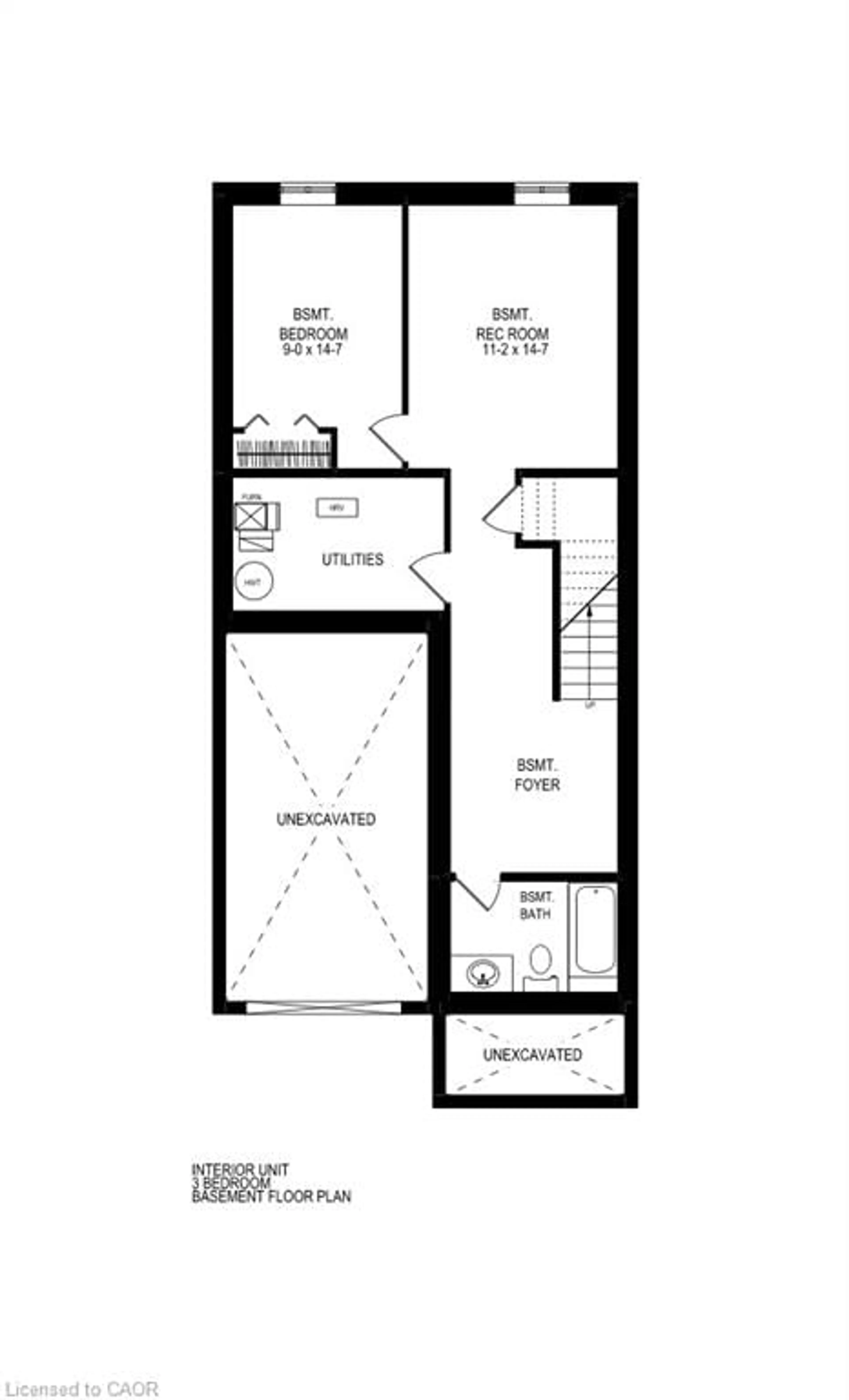 Floor plan for 23 DONALD Fraser Lane, Rockwood Ontario N0B 1K0
