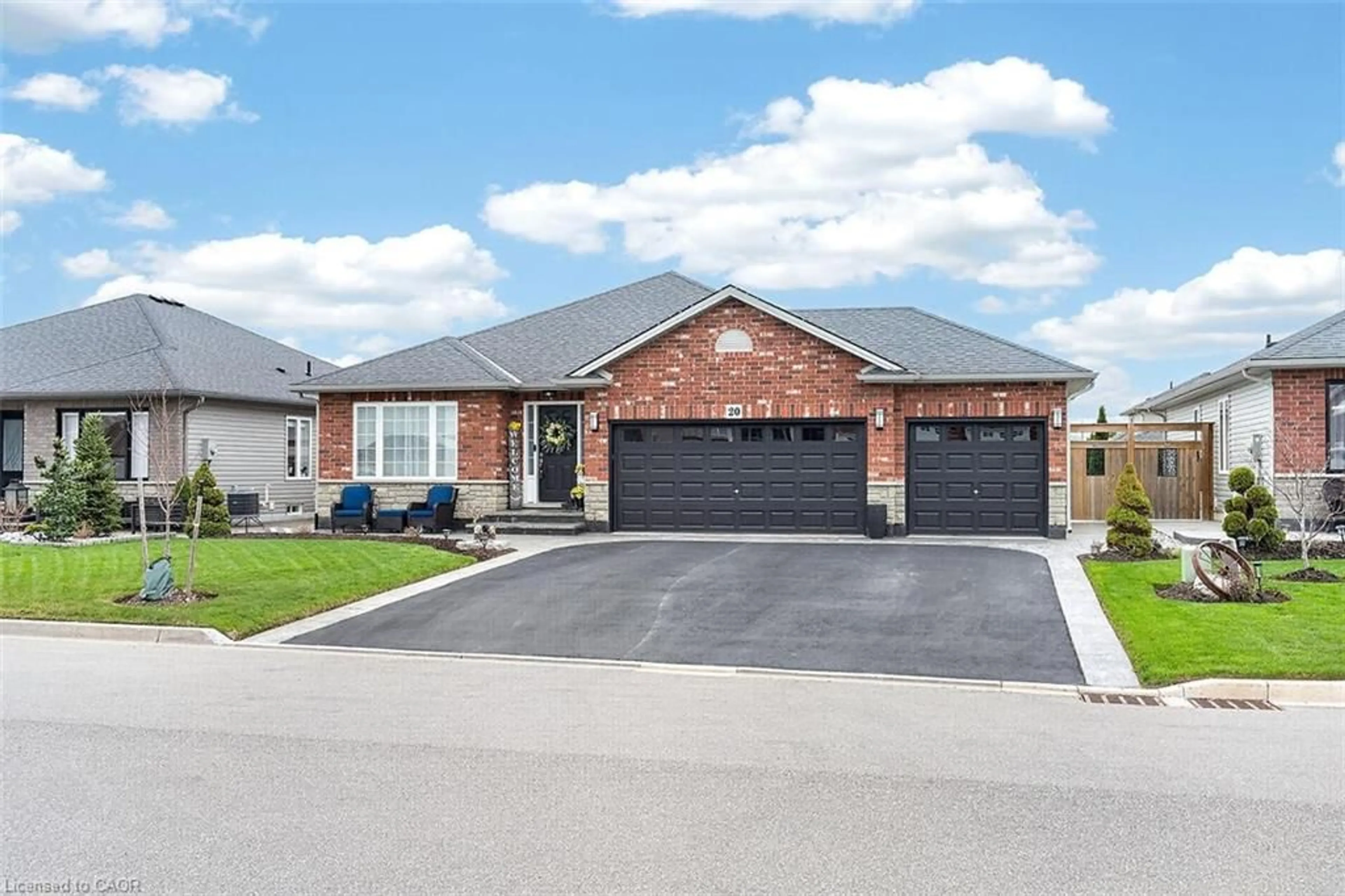 Home with brick exterior material, street for 20 Linda Cres, Hagersville Ontario N0A 1H0