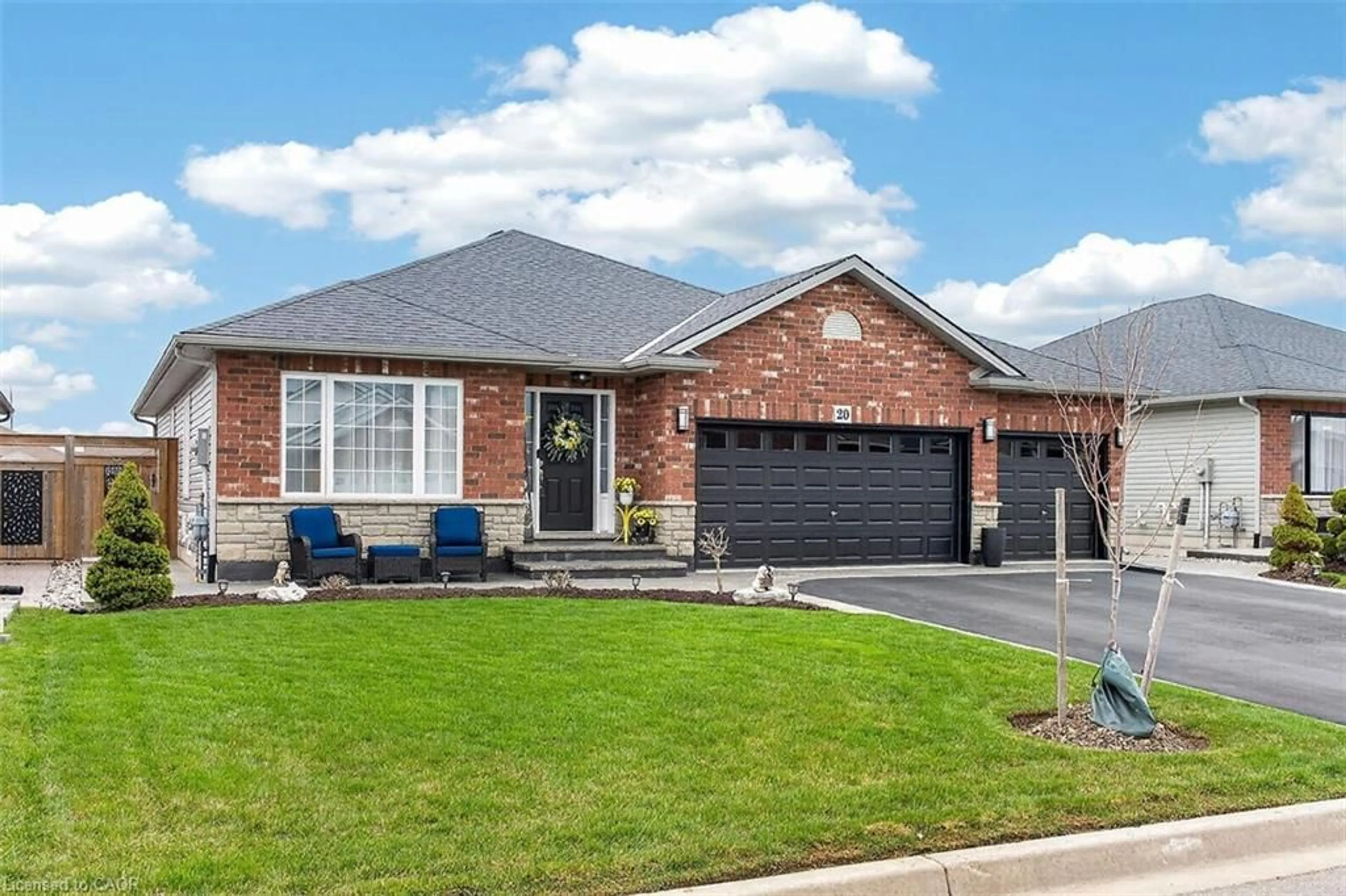 Home with brick exterior material, street for 20 Linda Cres, Hagersville Ontario N0A 1H0