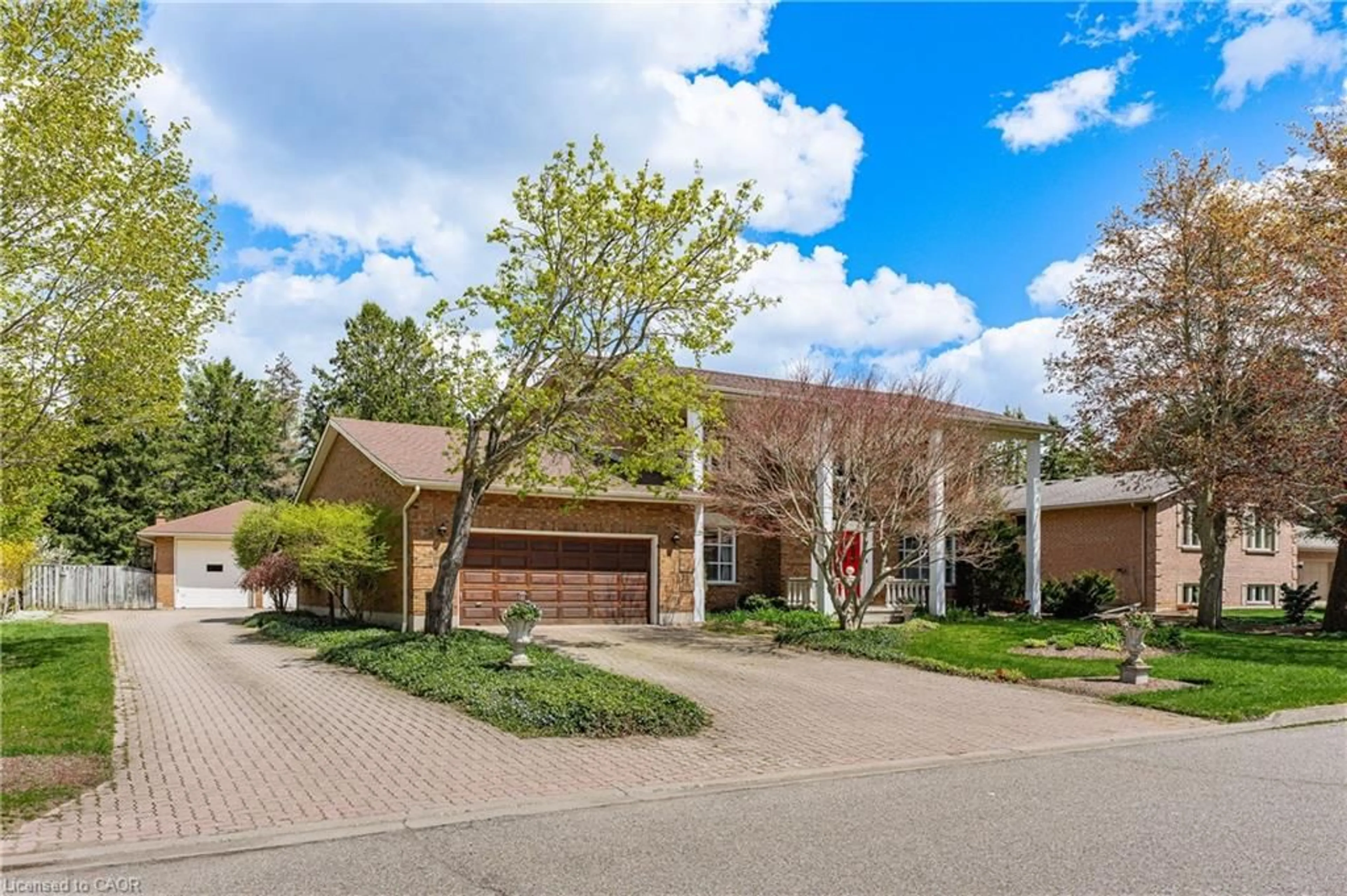Home with brick exterior material, street for 53 Shadybrook Crt, Mannheim Ontario N0B 2H0