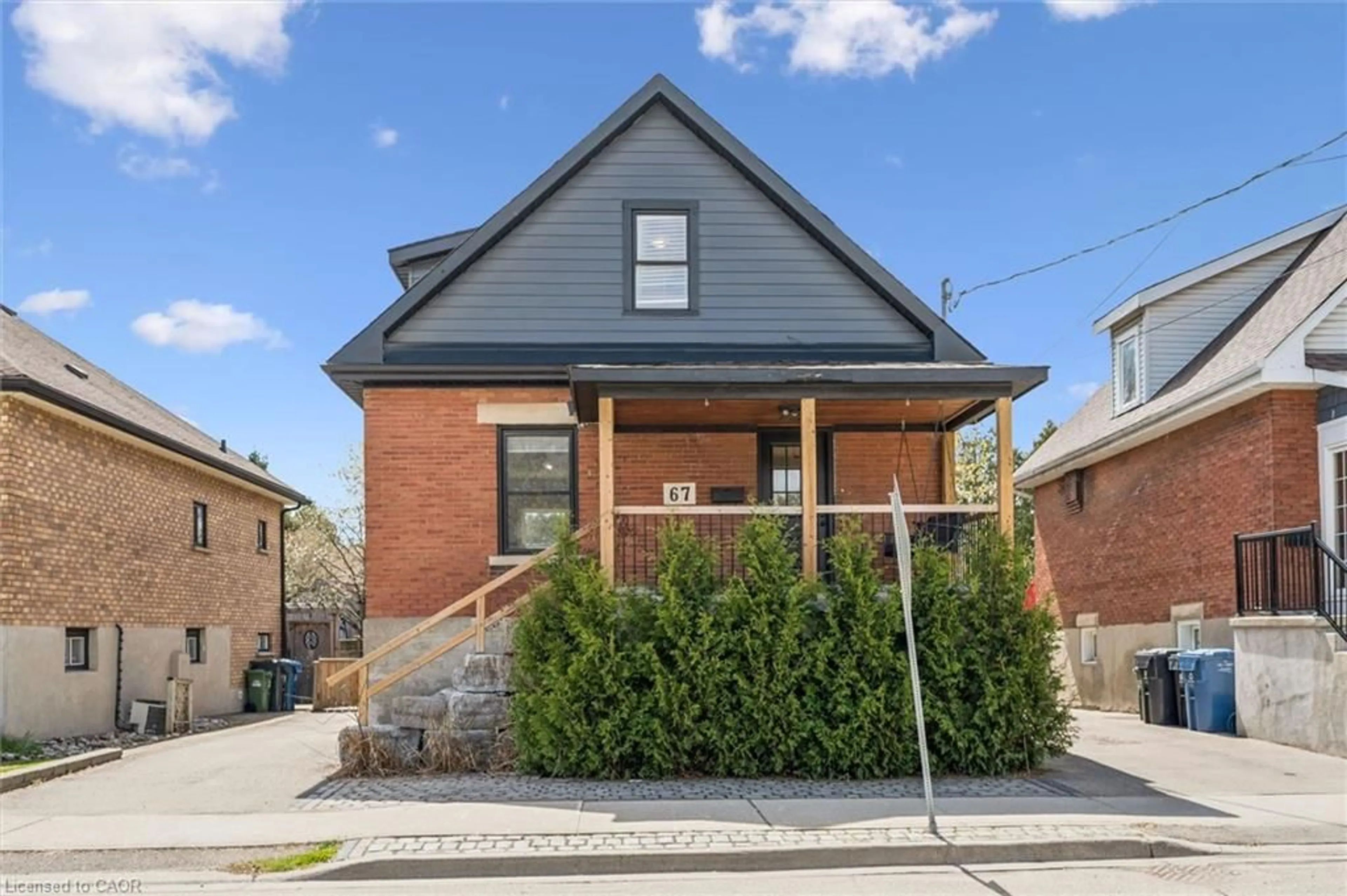 Home with brick exterior material, street for 67 Stevenson St, Guelph Ontario N1E 5N3