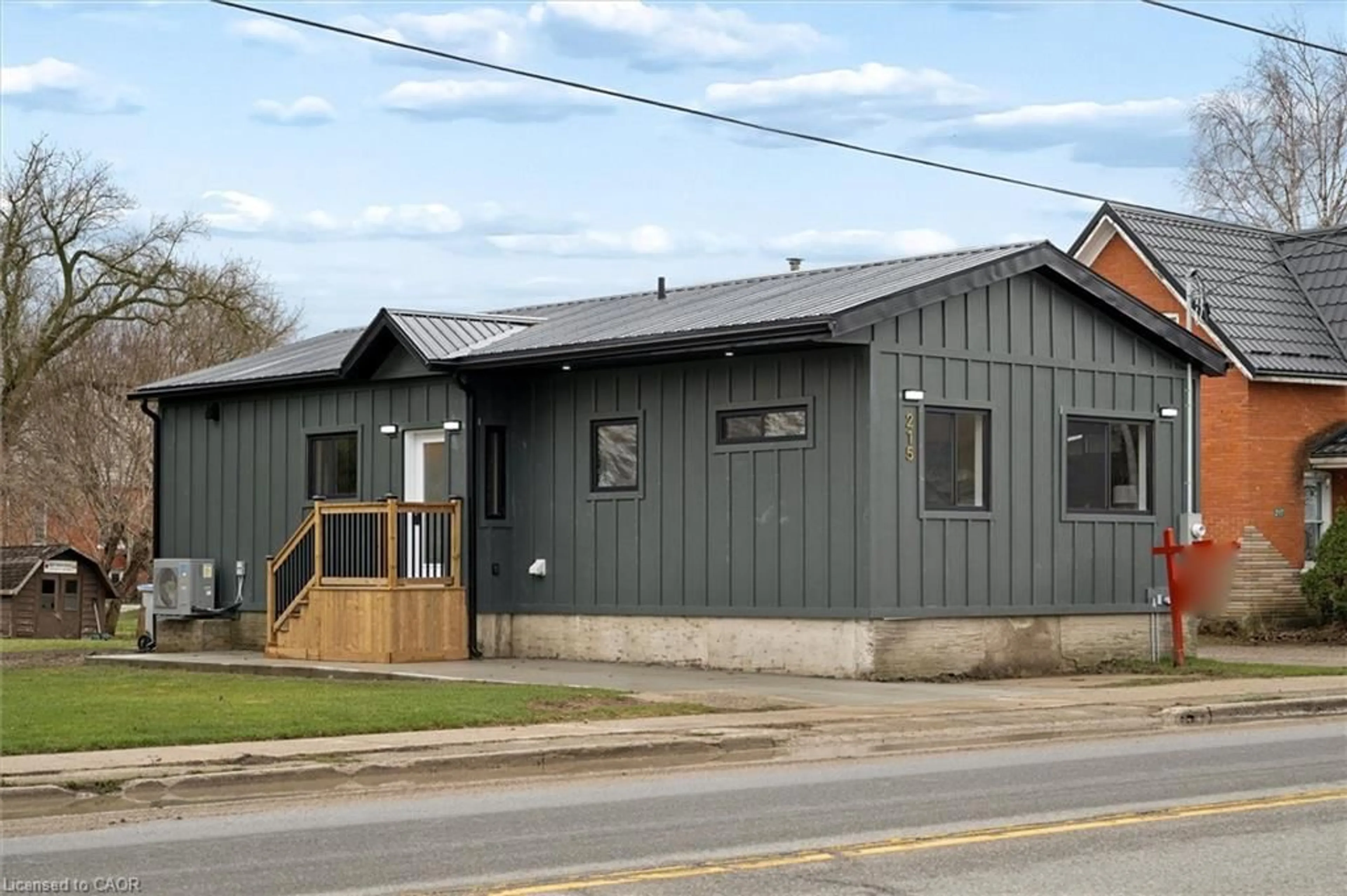 Home with vinyl exterior material, building for 215 Winstanley St, Monkton Ontario N0K 1P0