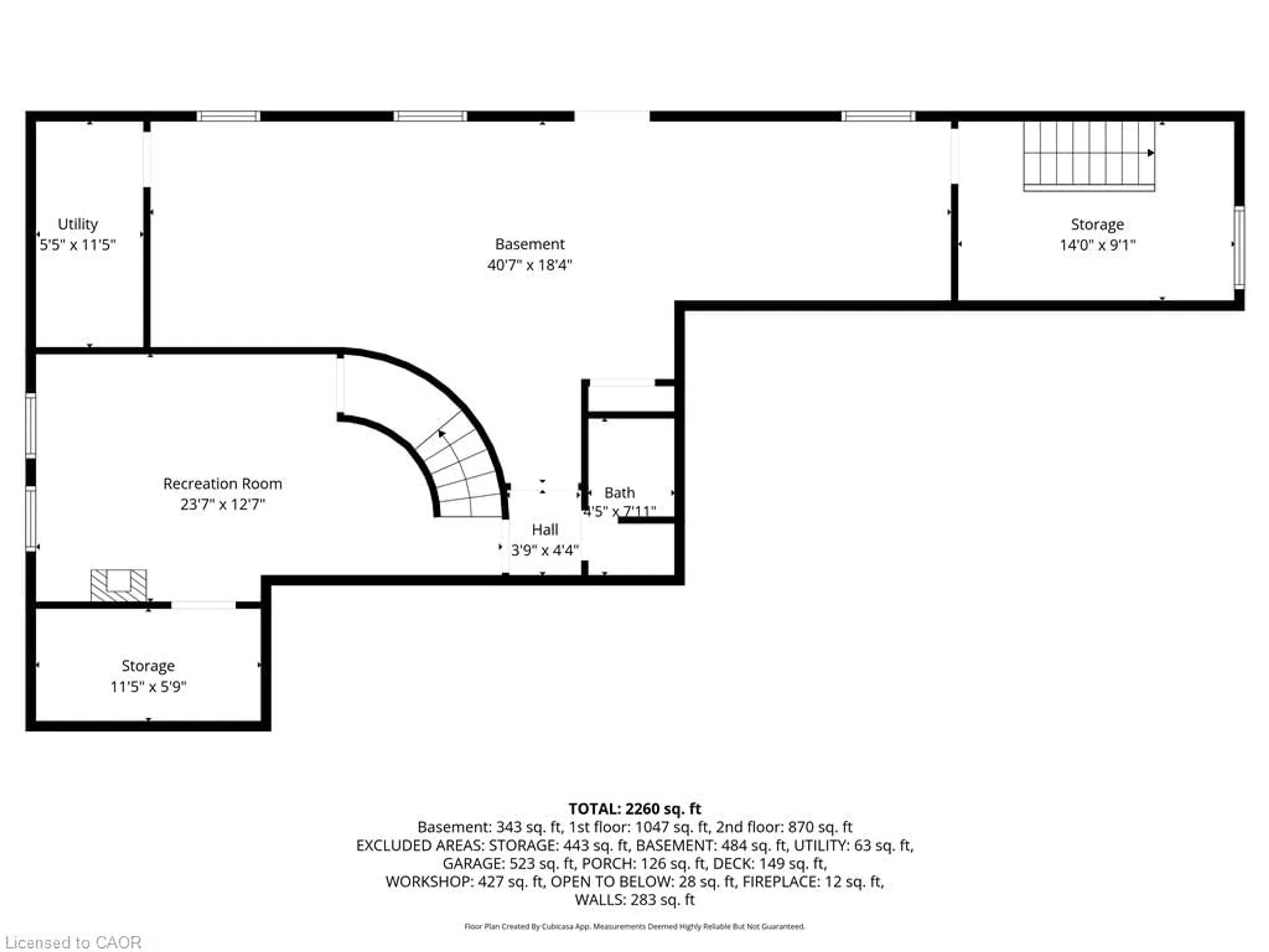 Floor plan for 3466 River Trail, Fort Erie Ontario L0S 1S0