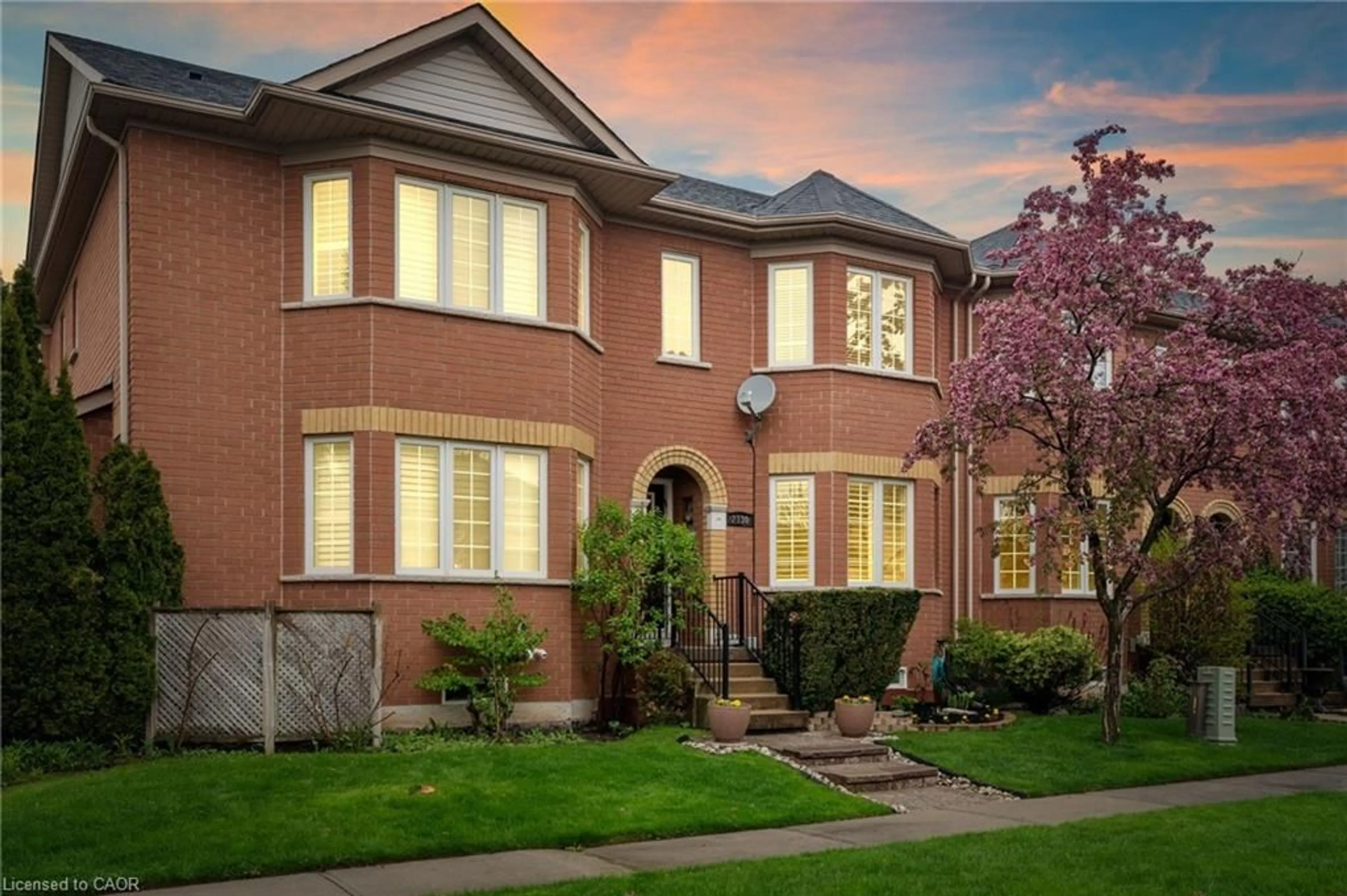 Home with brick exterior material, street for 2130 Forest Gate Pk, Oakville Ontario L6M 4B4