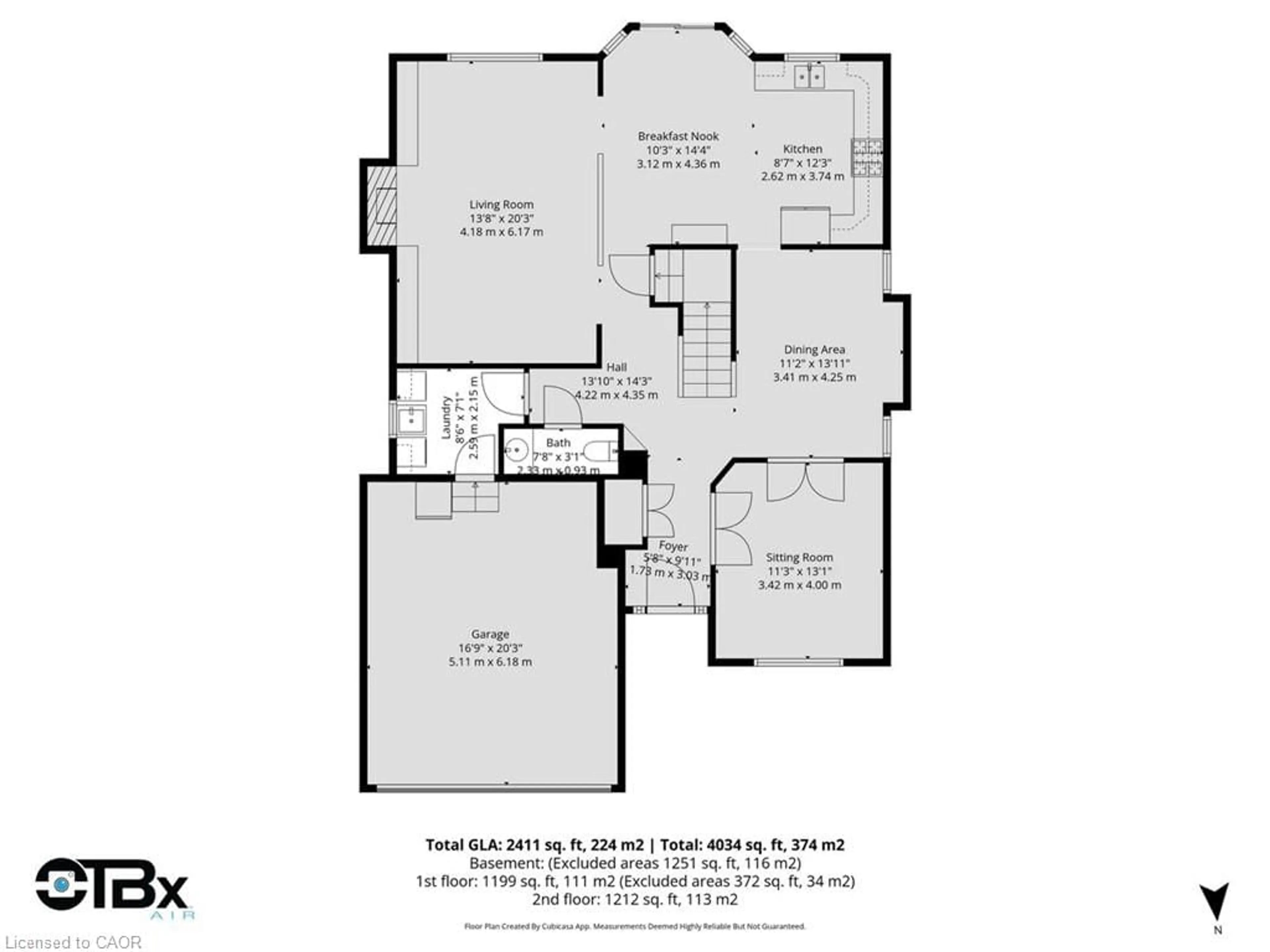 Floor plan for 4 Degrow Cres, Binbrook Ontario L0R 1C0
