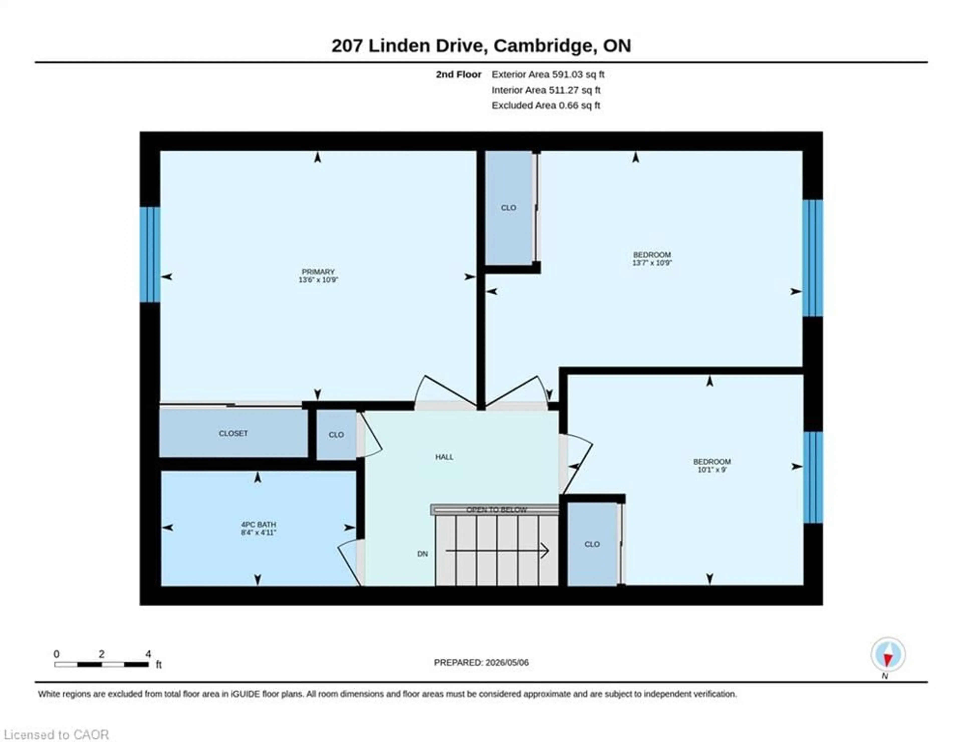 Floor plan for 207 Linden Dr, Cambridge Ontario N3H 4Y1