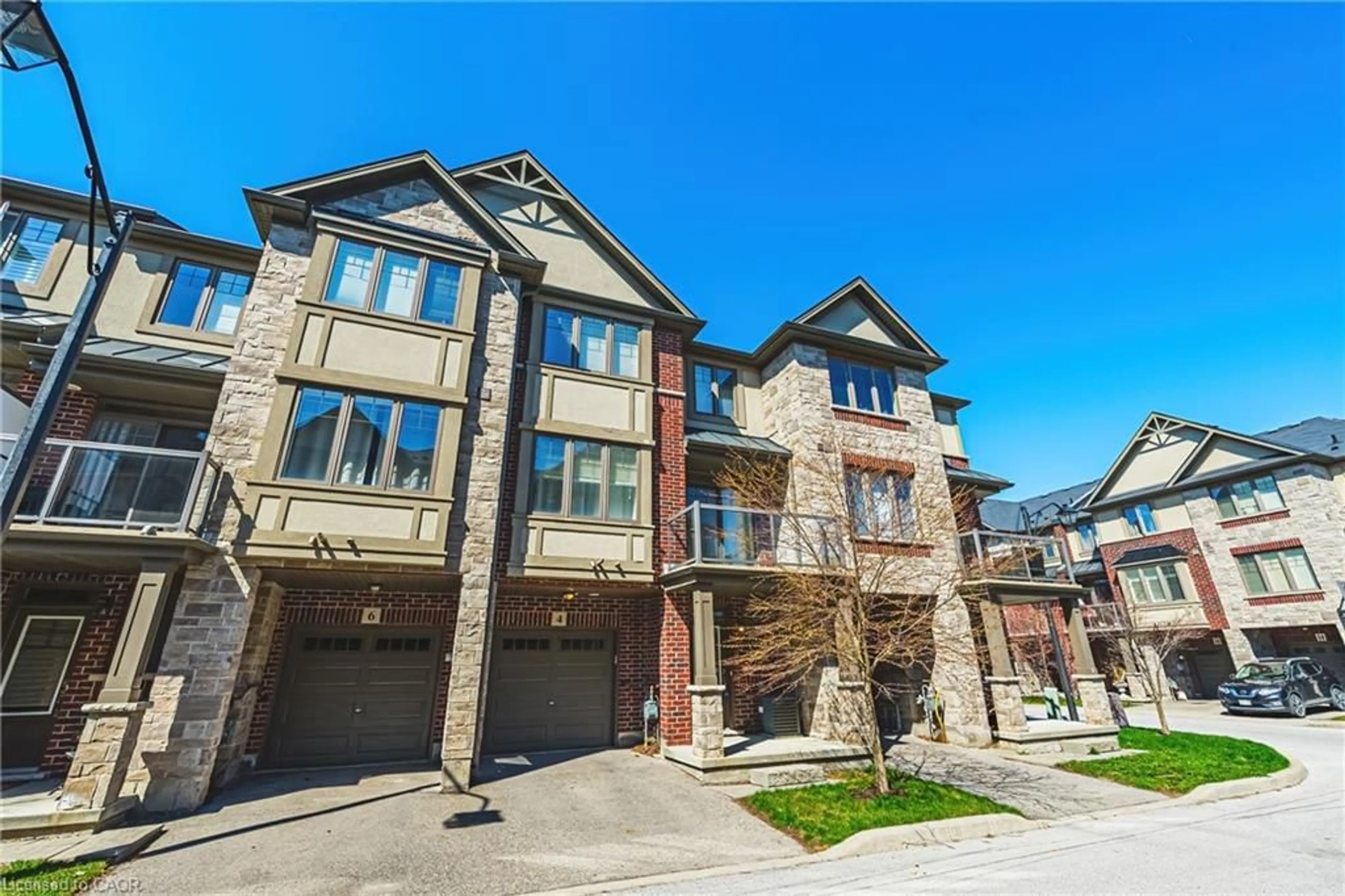 Home with brick exterior material, street for 4 Bird Lane, Ancaster Ontario L9G 0G7