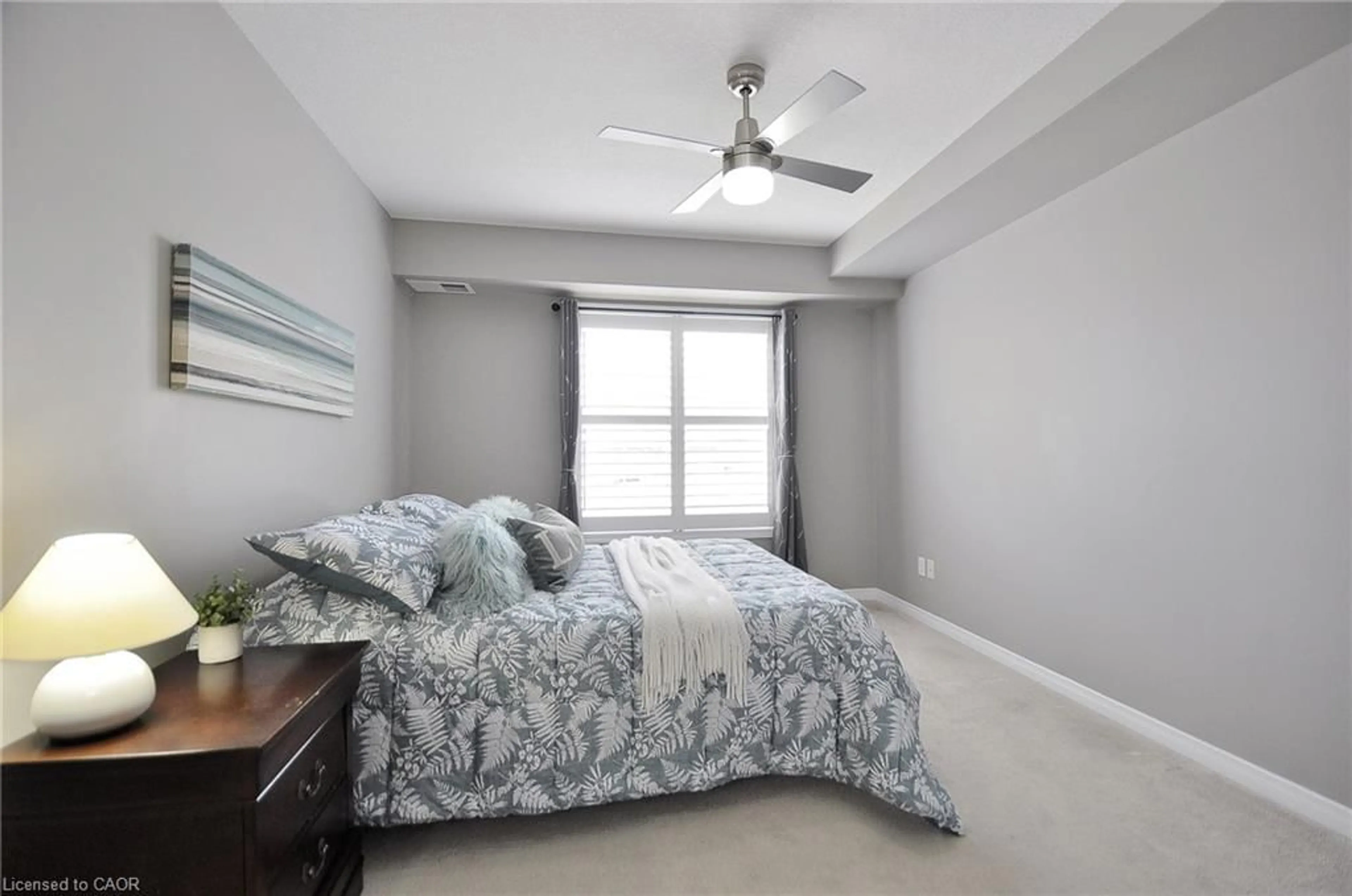 Bedroom with bed, unknown for 345 Fisher Mills Rd #102, Cambridge Ontario N3C 0E5