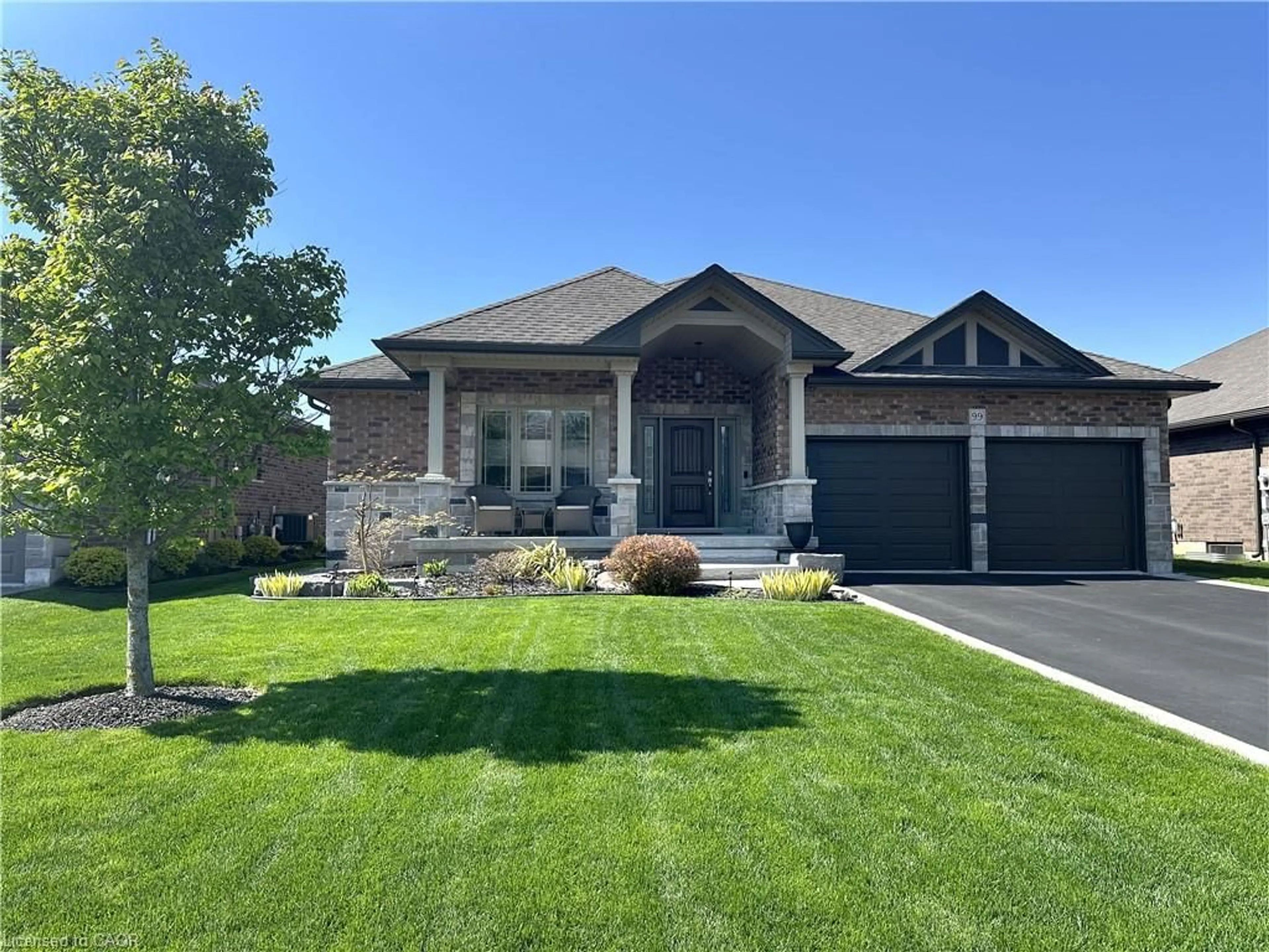 Home with brick exterior material, street for 99 Angler Ave, Port Dover Ontario N0A 1N3