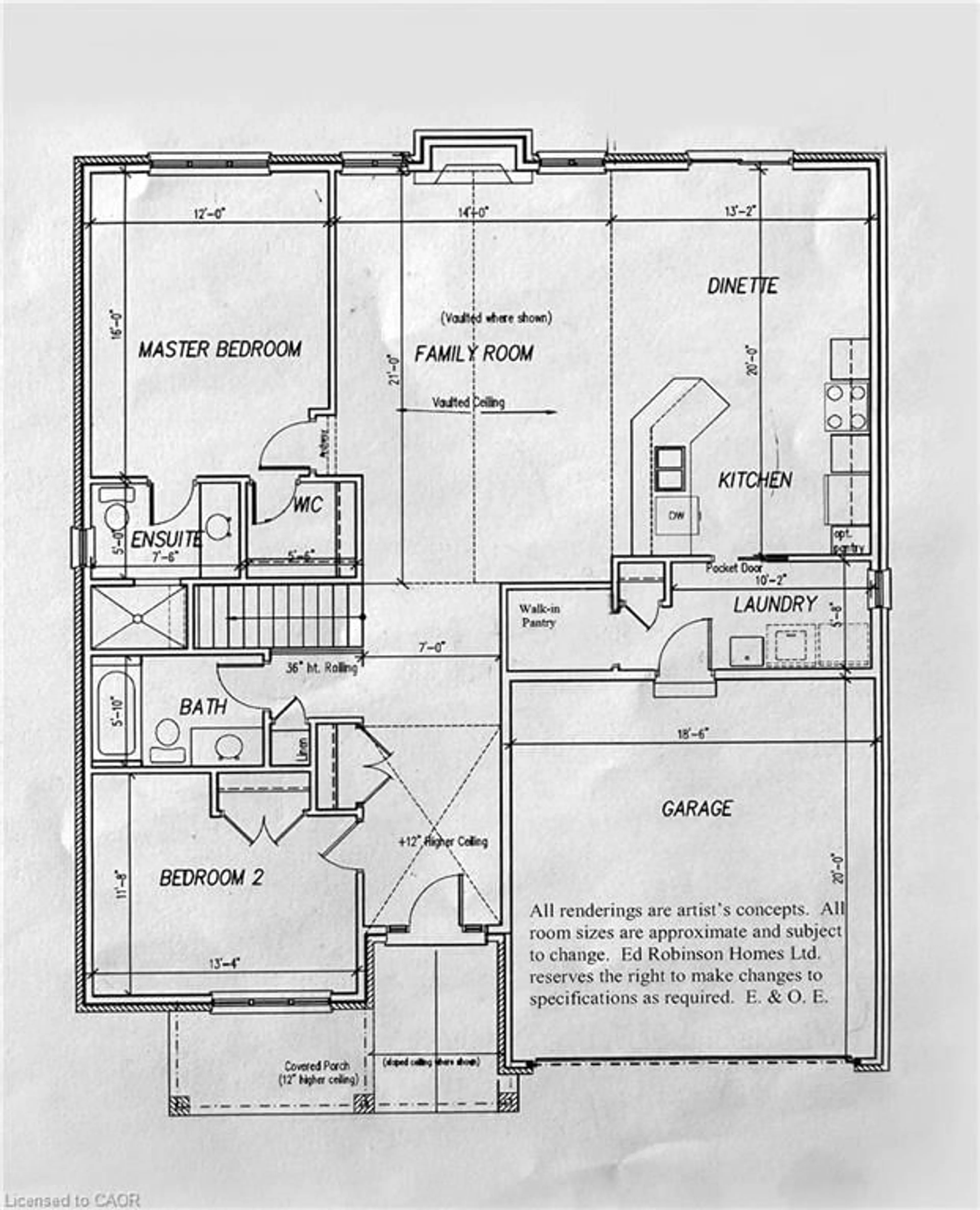 Floor plan for 99 Angler Ave, Port Dover Ontario N0A 1N3
