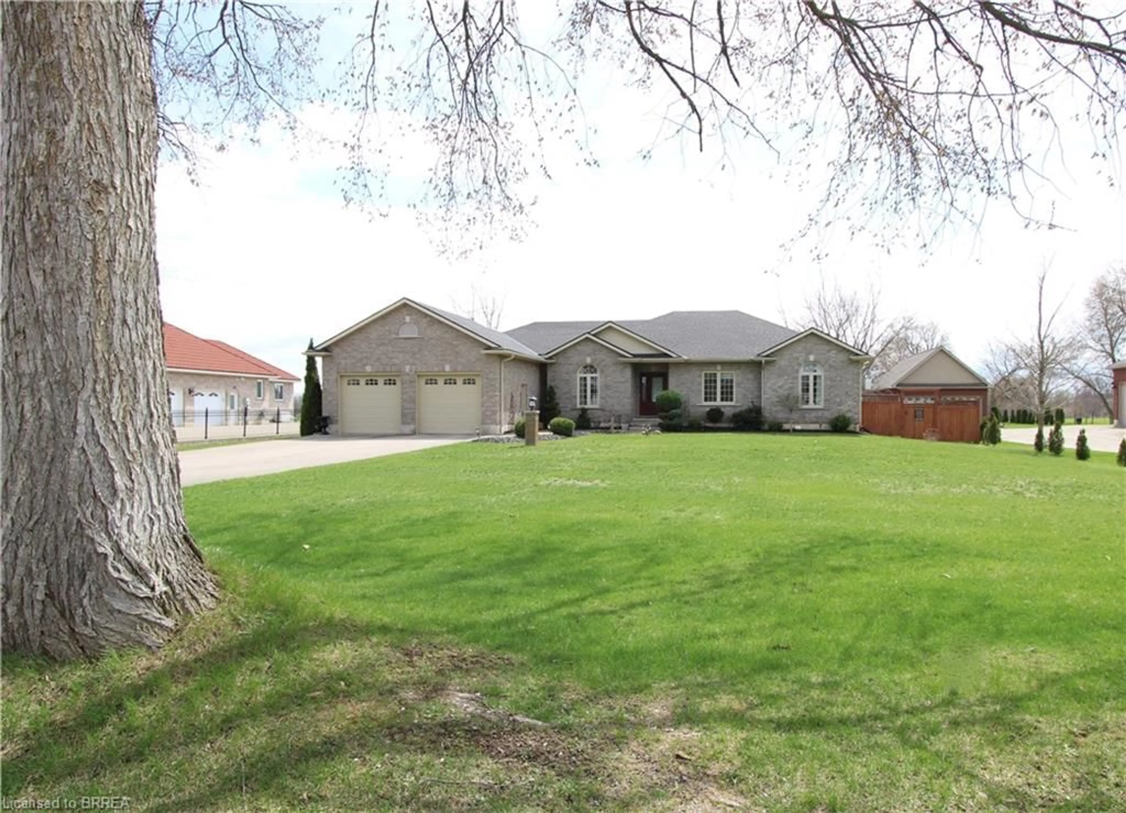 A pic from outside/outdoor area/front of a property/back of a property/a pic from drone, street for 177 Highway 53, Cathcart Ontario N0E 1B0