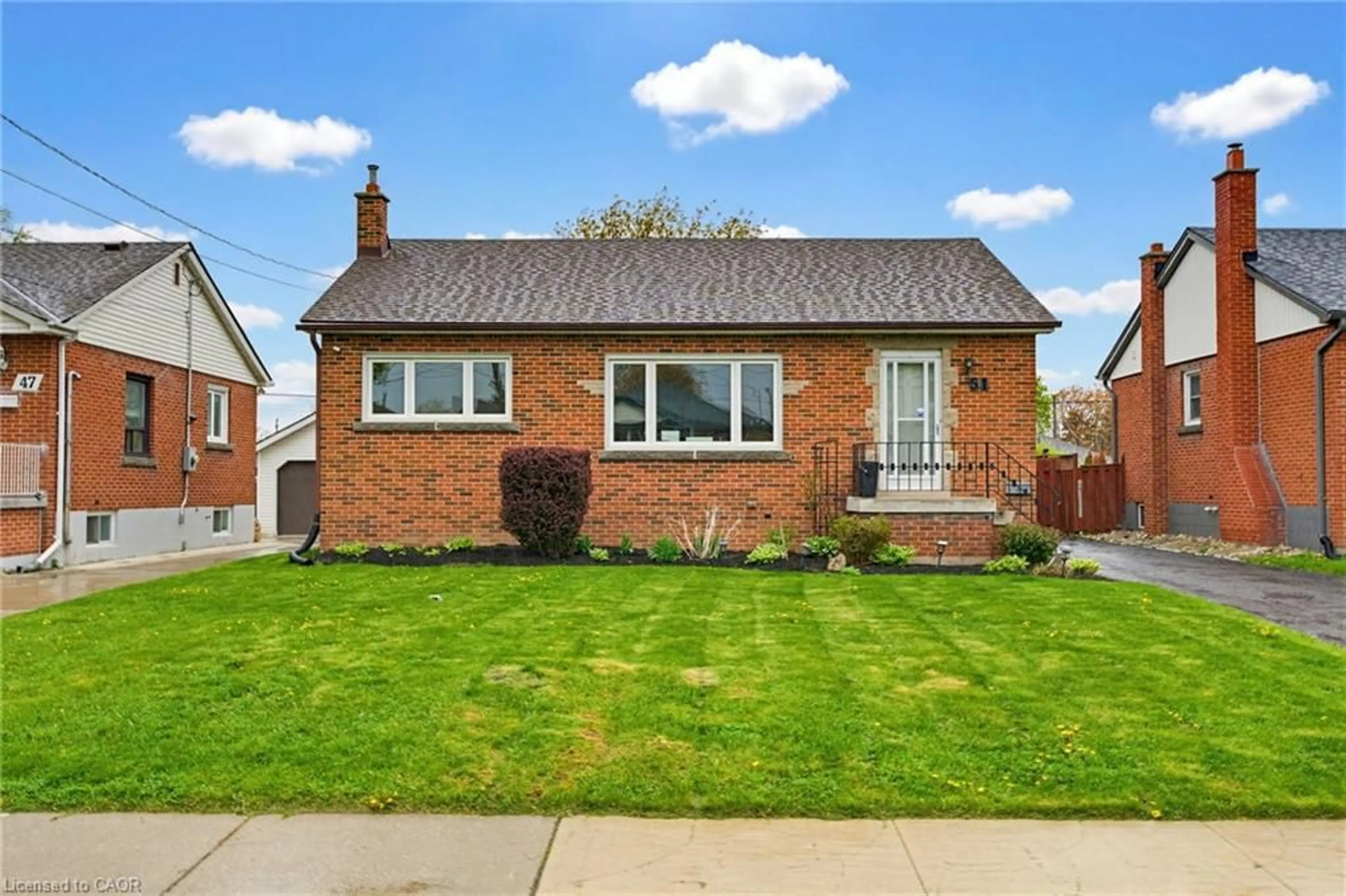Home with brick exterior material, street for 51 Bromley Rd, Hamilton Ontario L9A 2E1
