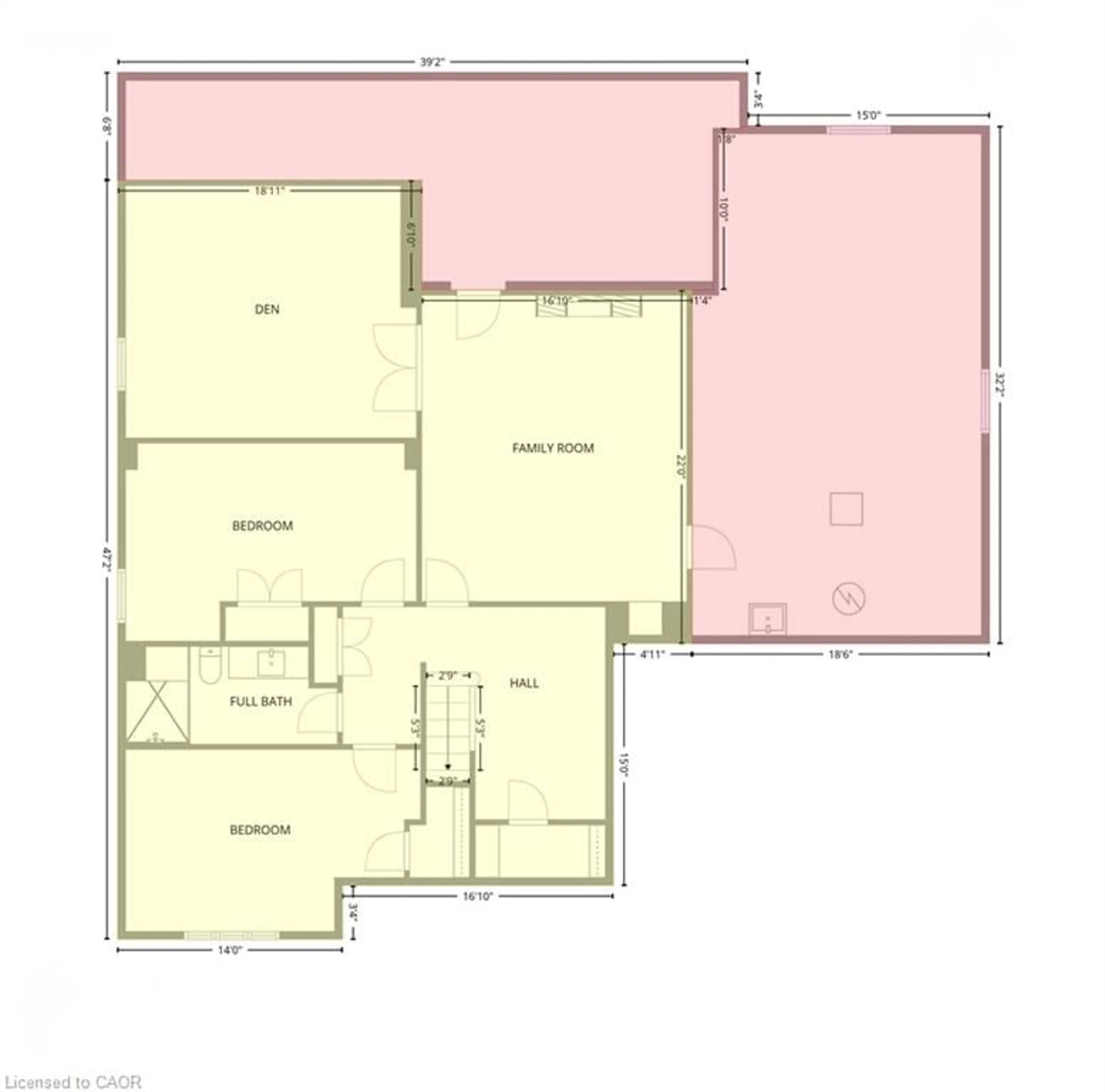 Floor plan for 11 Greenleaf Lane, Ancaster Ontario L9G 0E7