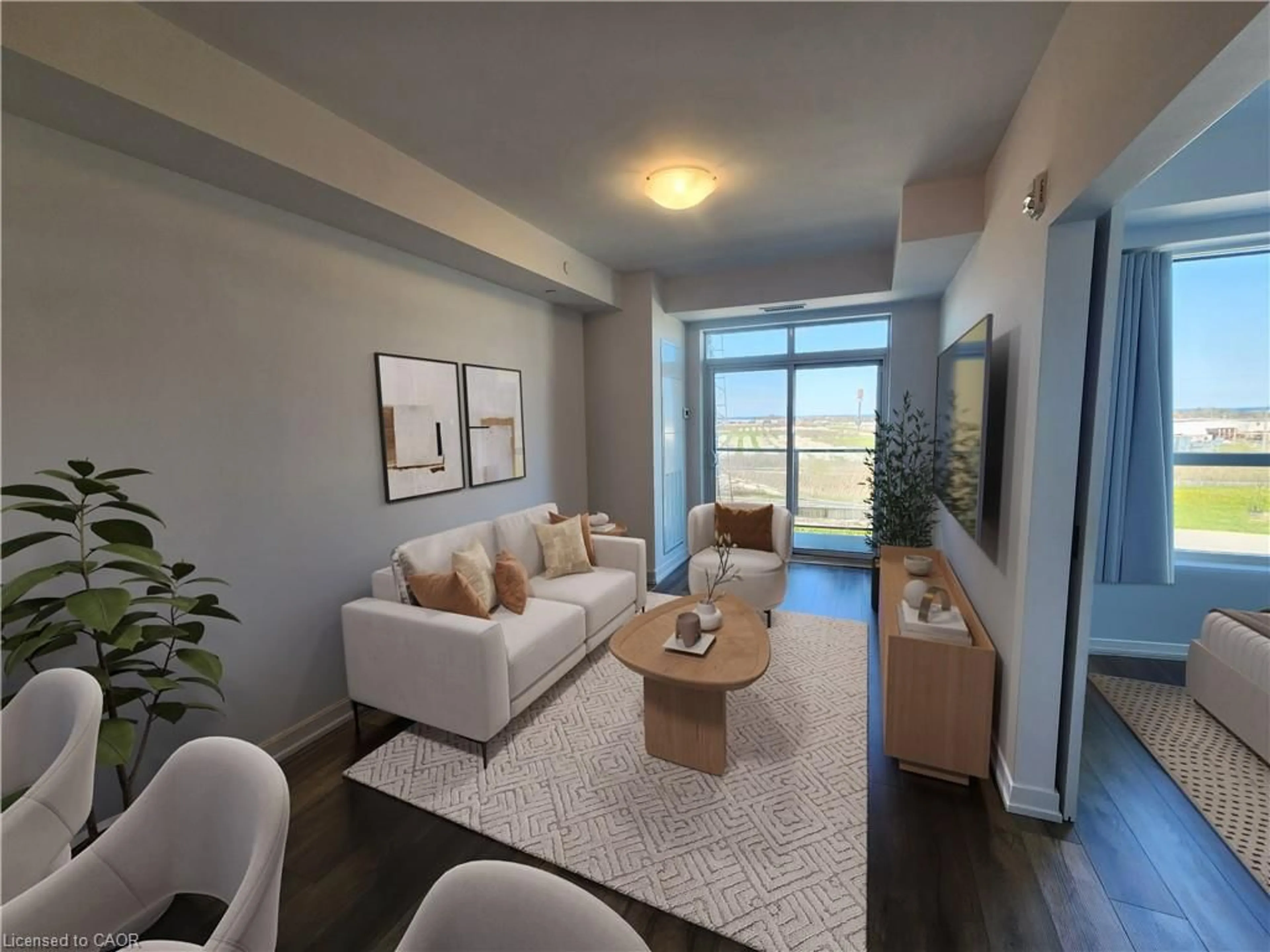Living room with furniture, unknown for 5055 Greenlane Rd #313, Beamsville Ontario L0R 1B3