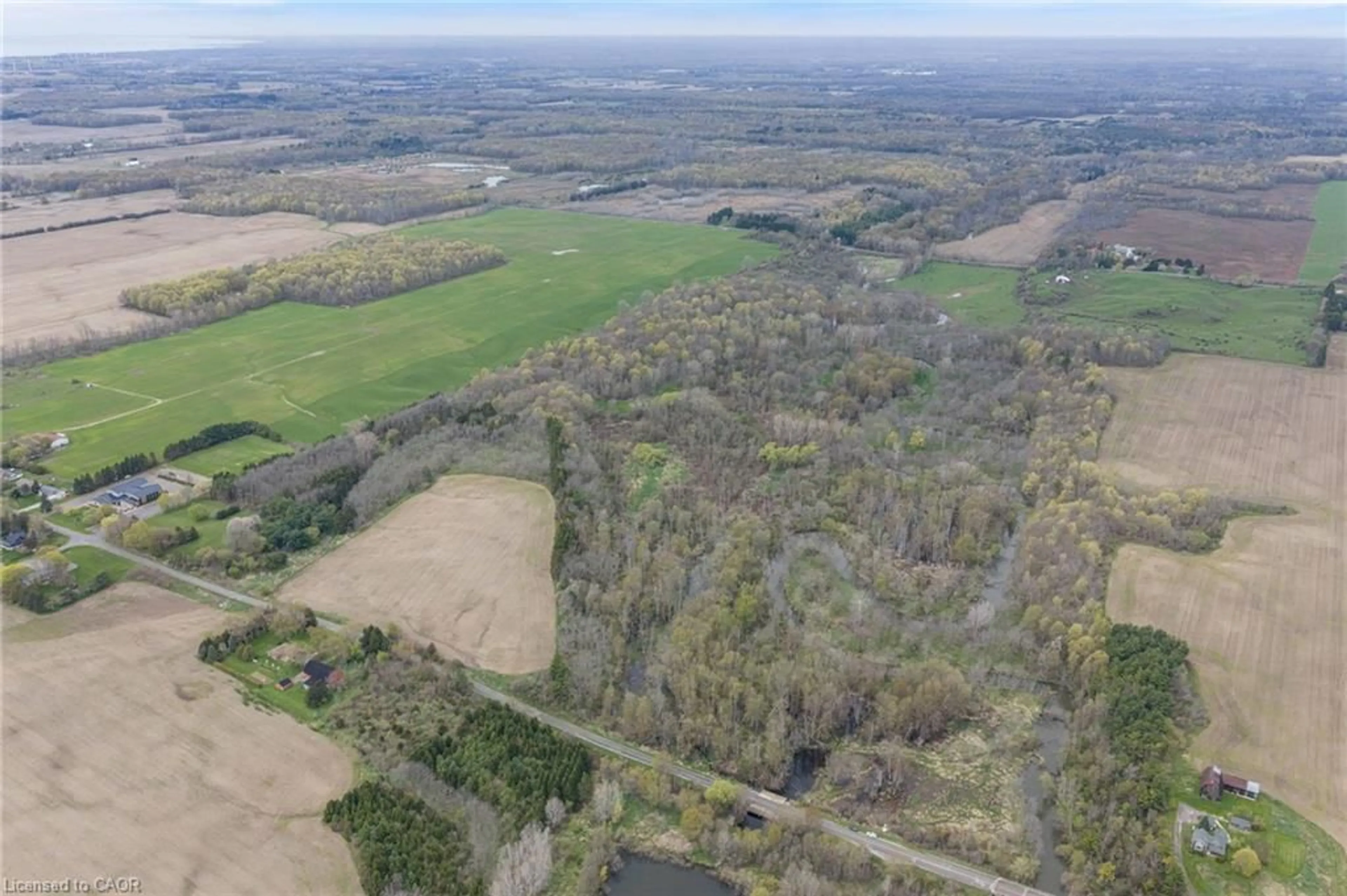 A pic from outside/outdoor area/front of a property/back of a property/a pic from drone, forest/trees view for SWAL CON 1 PT L Concession Rd 1 Rd, Clear Creek Ontario N0E 1C0