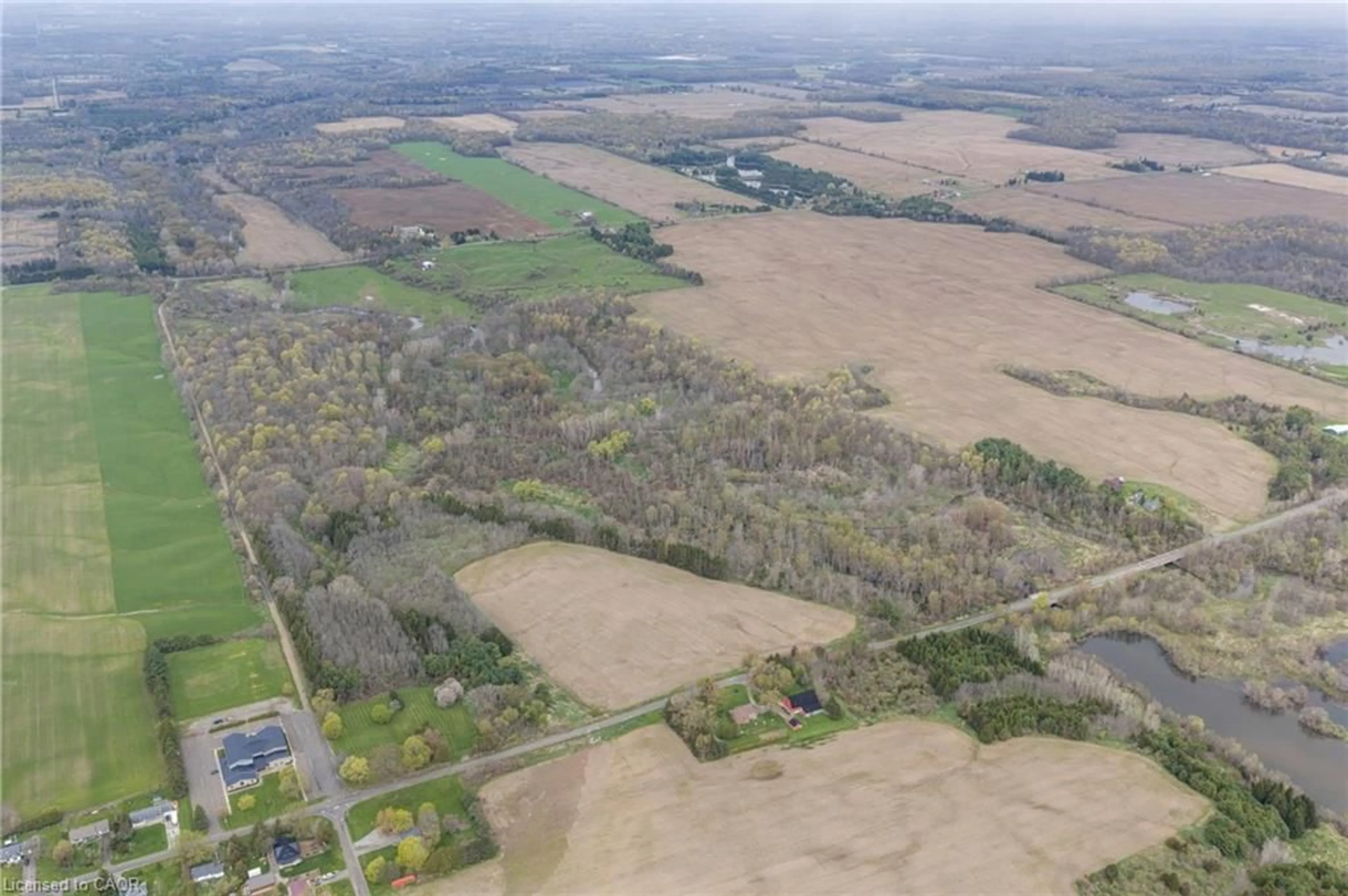 A pic from outside/outdoor area/front of a property/back of a property/a pic from drone, forest/trees view for SWAL CON 1 PT L Concession Rd 1 Rd, Clear Creek Ontario N0E 1C0