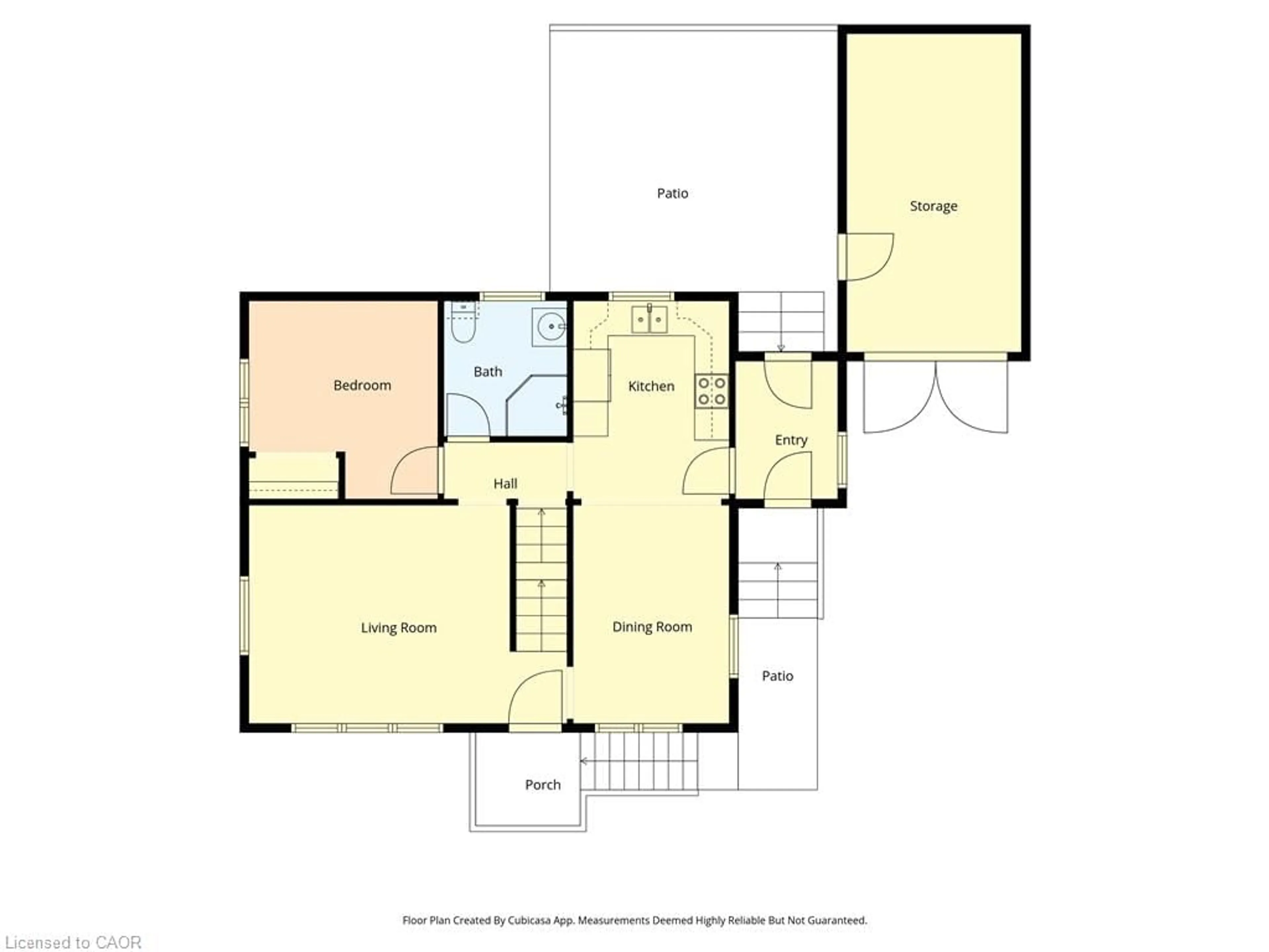 Floor plan for 196 Queen St, Fergus Ontario N1M 1S7