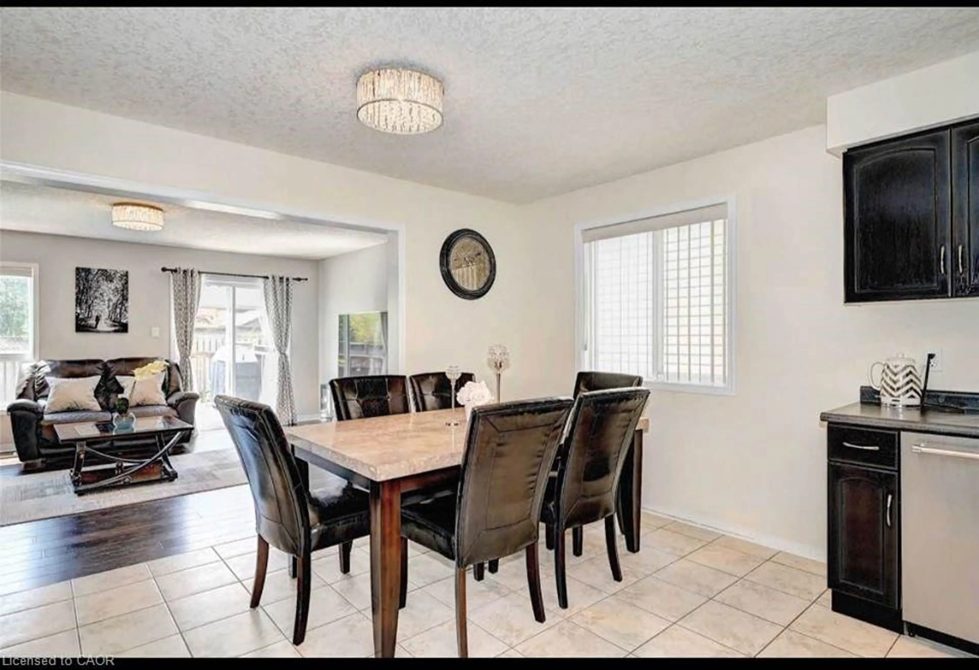 Dining room, ceramic/tile floor for 130 Upper Mercer St, Kitchener Ontario N2A 4N2