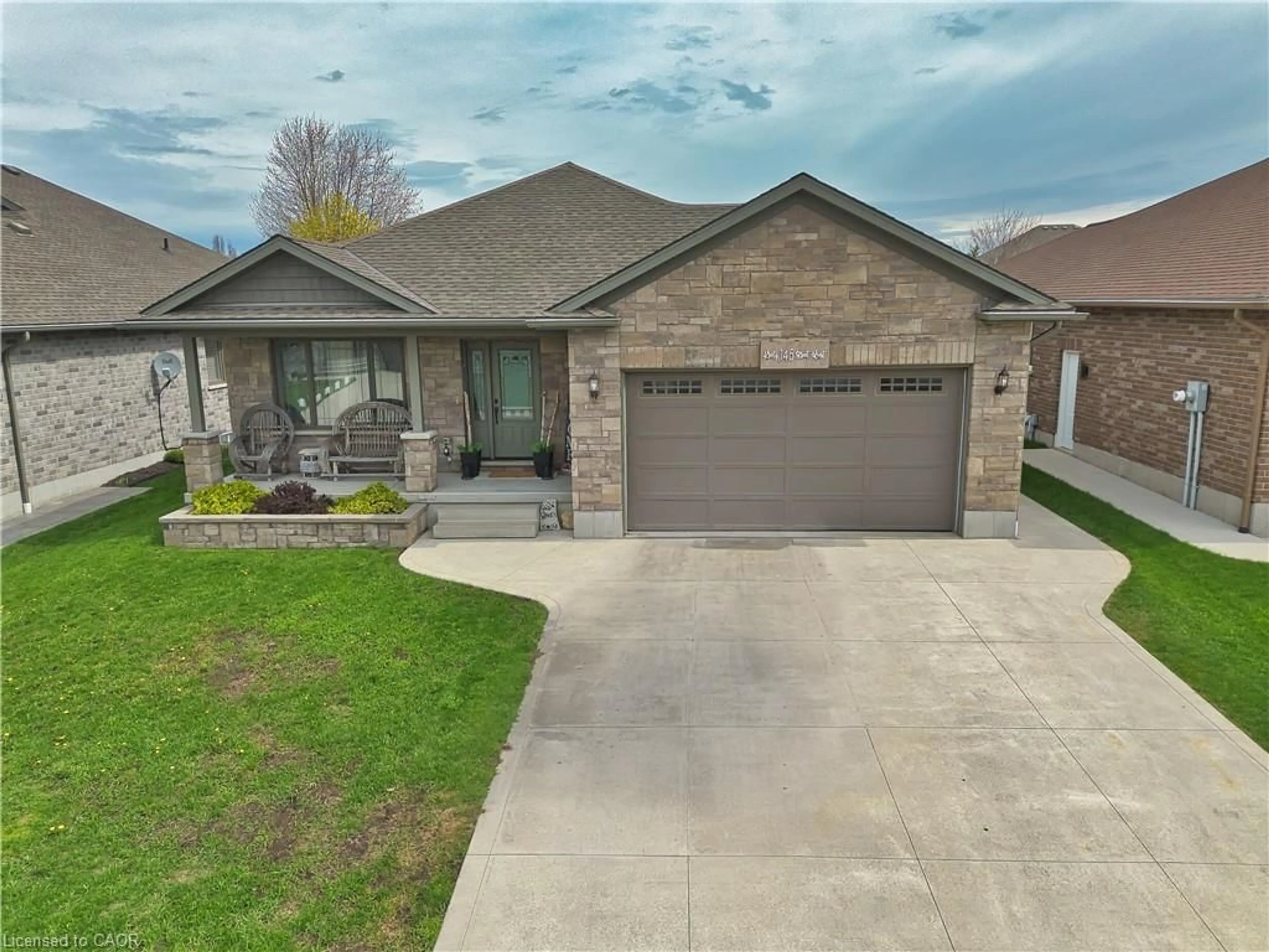 Home with brick exterior material, street for 145 Krotz St, Listowel Ontario N4W 0E1