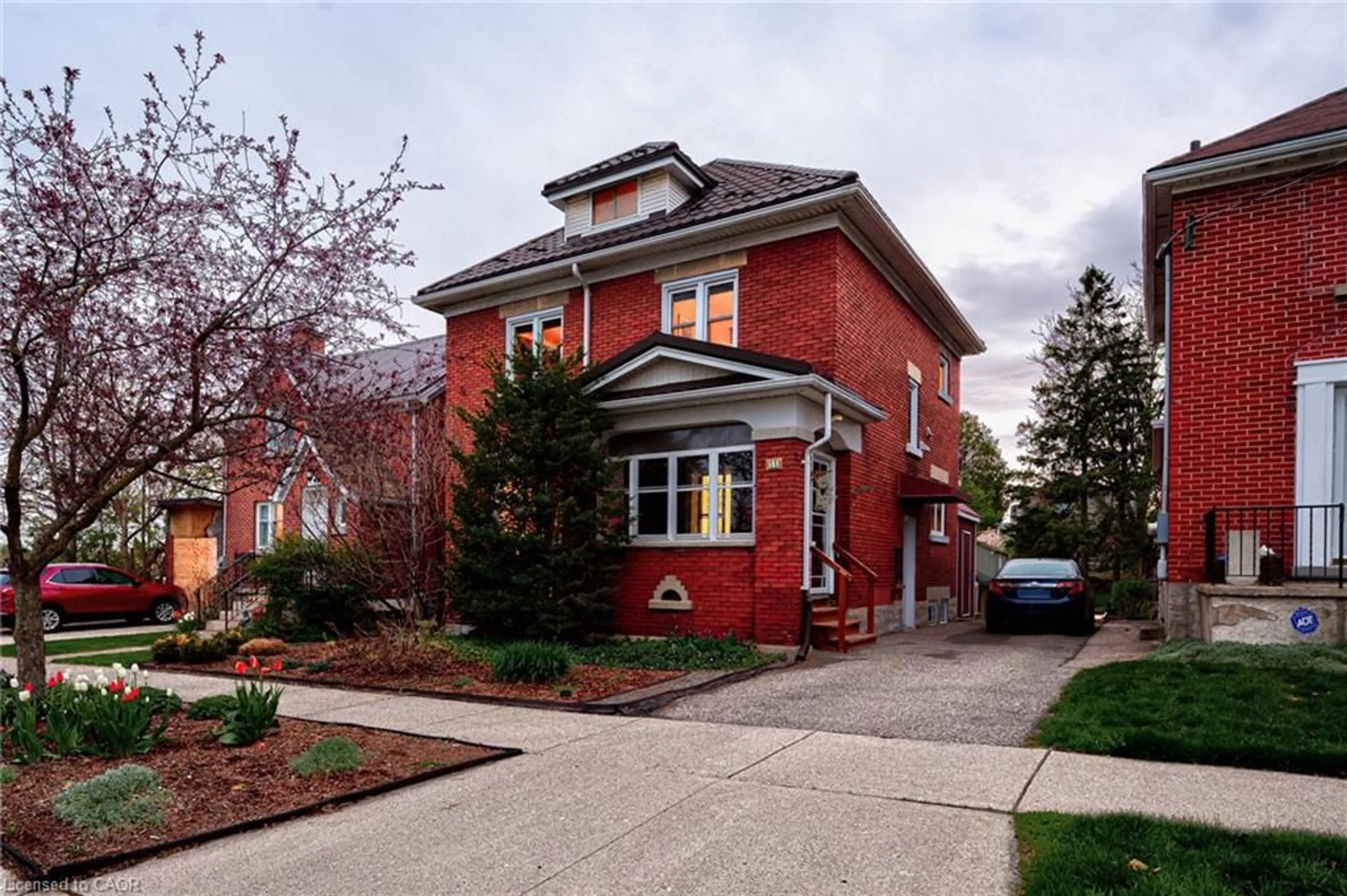 Home with brick exterior material, street for 16 Borden Ave, Kitchener Ontario N2H 3J1