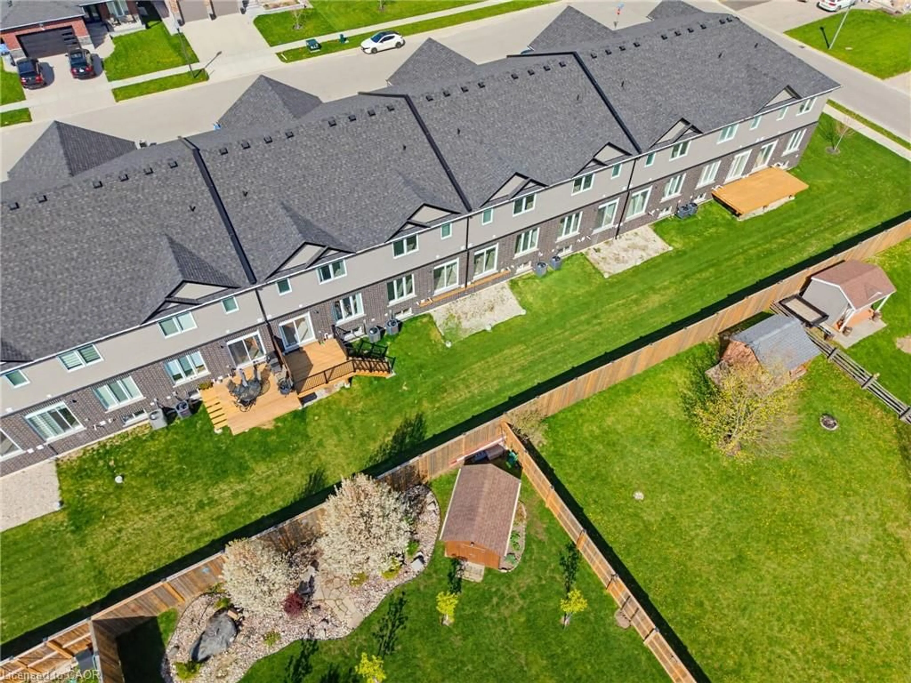 A pic from outside/outdoor area/front of a property/back of a property/a pic from drone, unknown for 232 Keeso Lane, Listowel Ontario N4W 0J3
